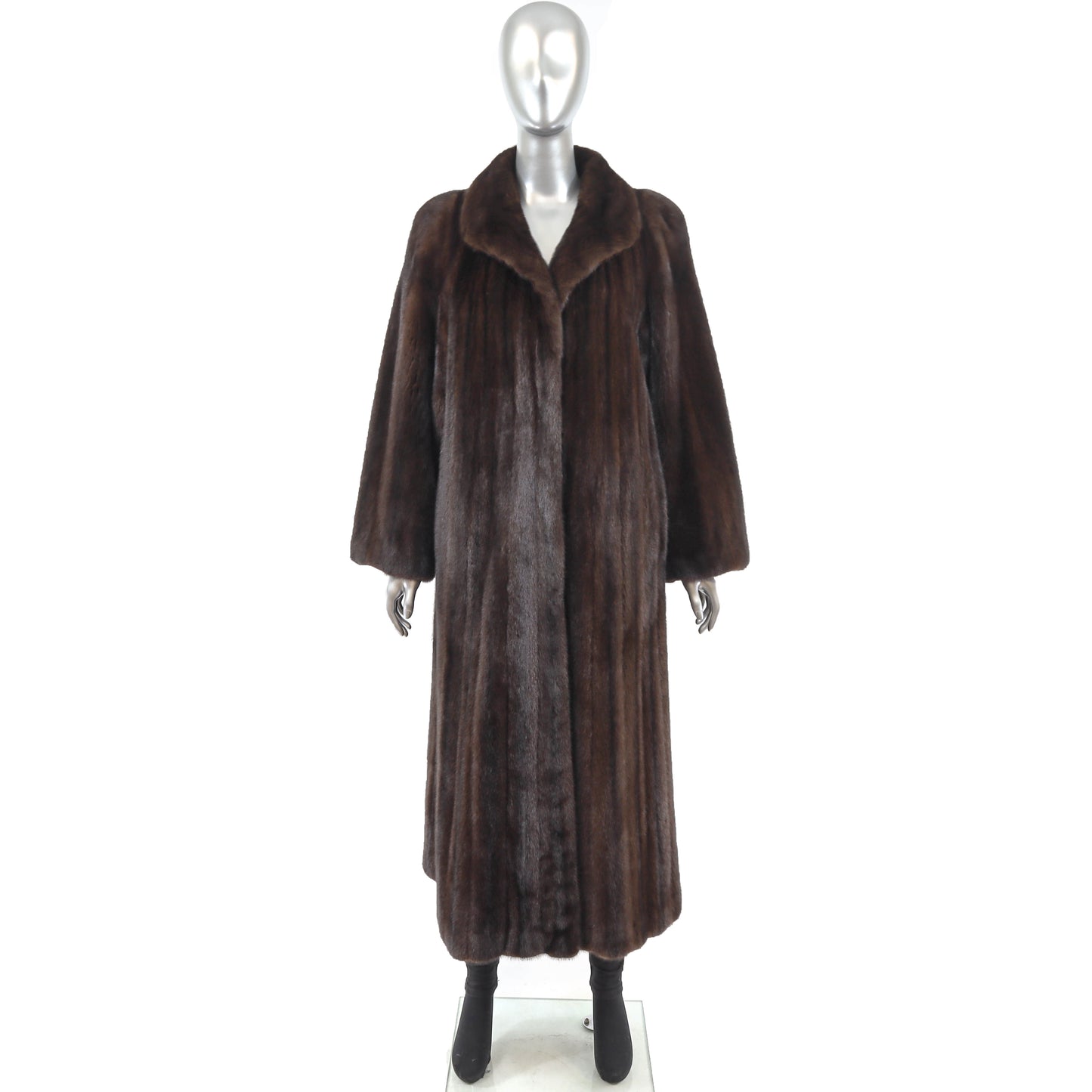 Birger Christensen Brown Mink Coat- Size L