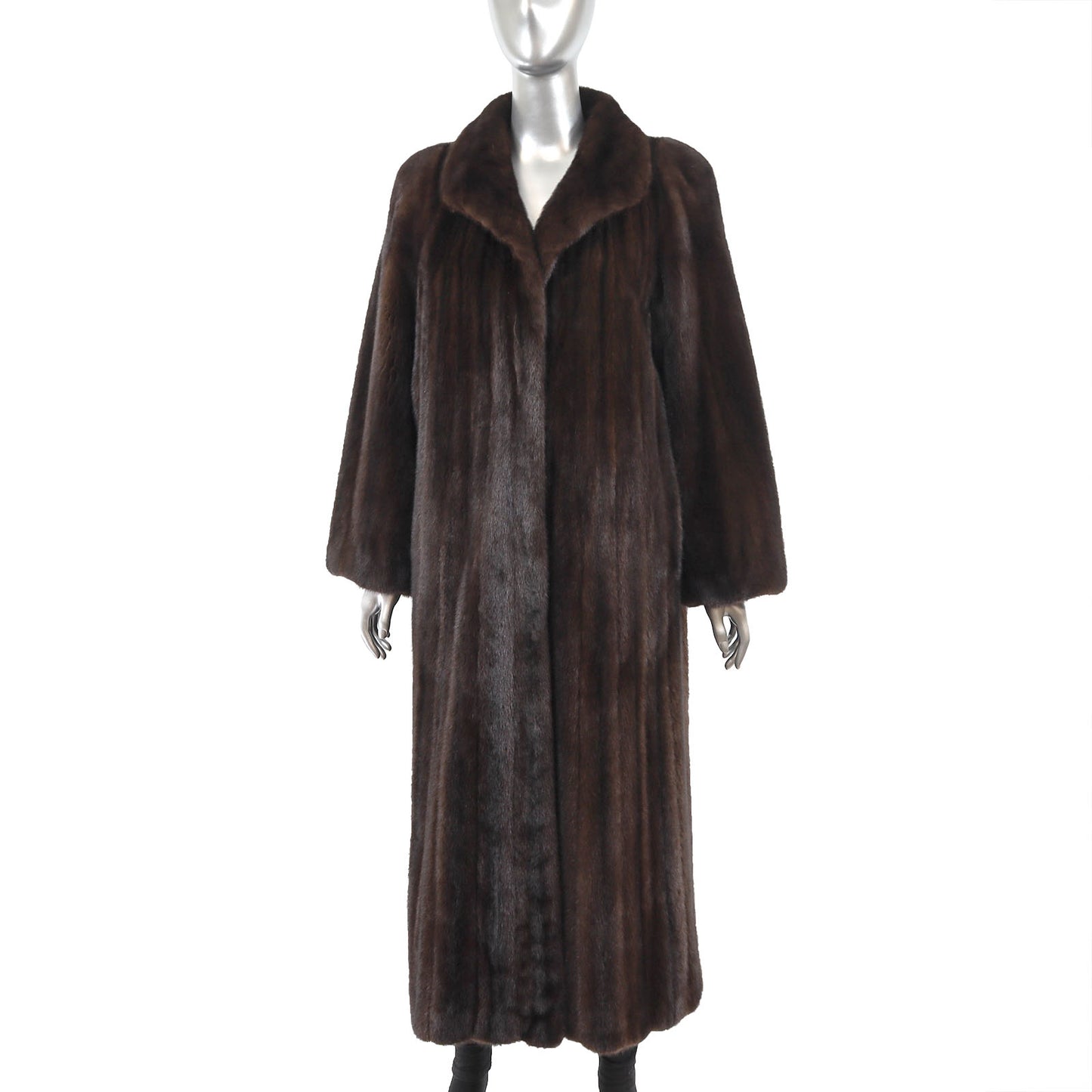 Birger Christensen Brown Mink Coat- Size L