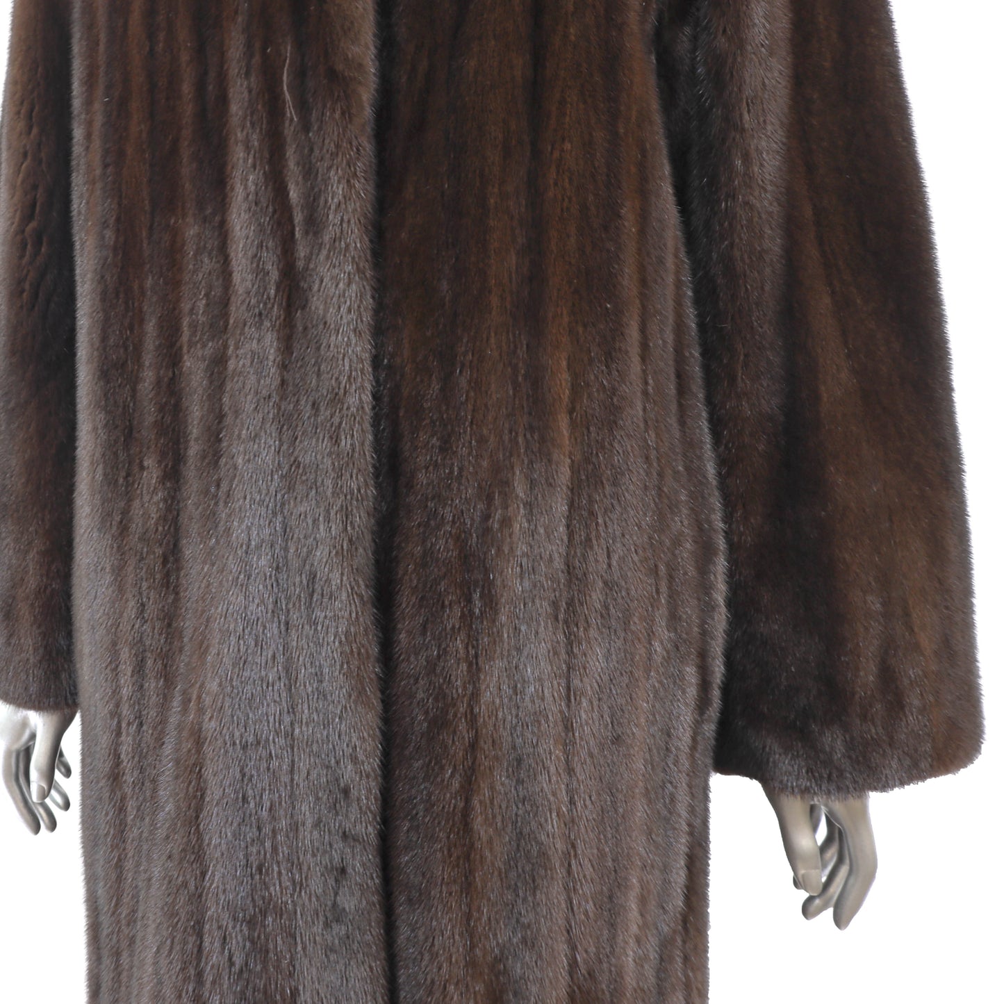 Birger Christensen Brown Mink Coat- Size L