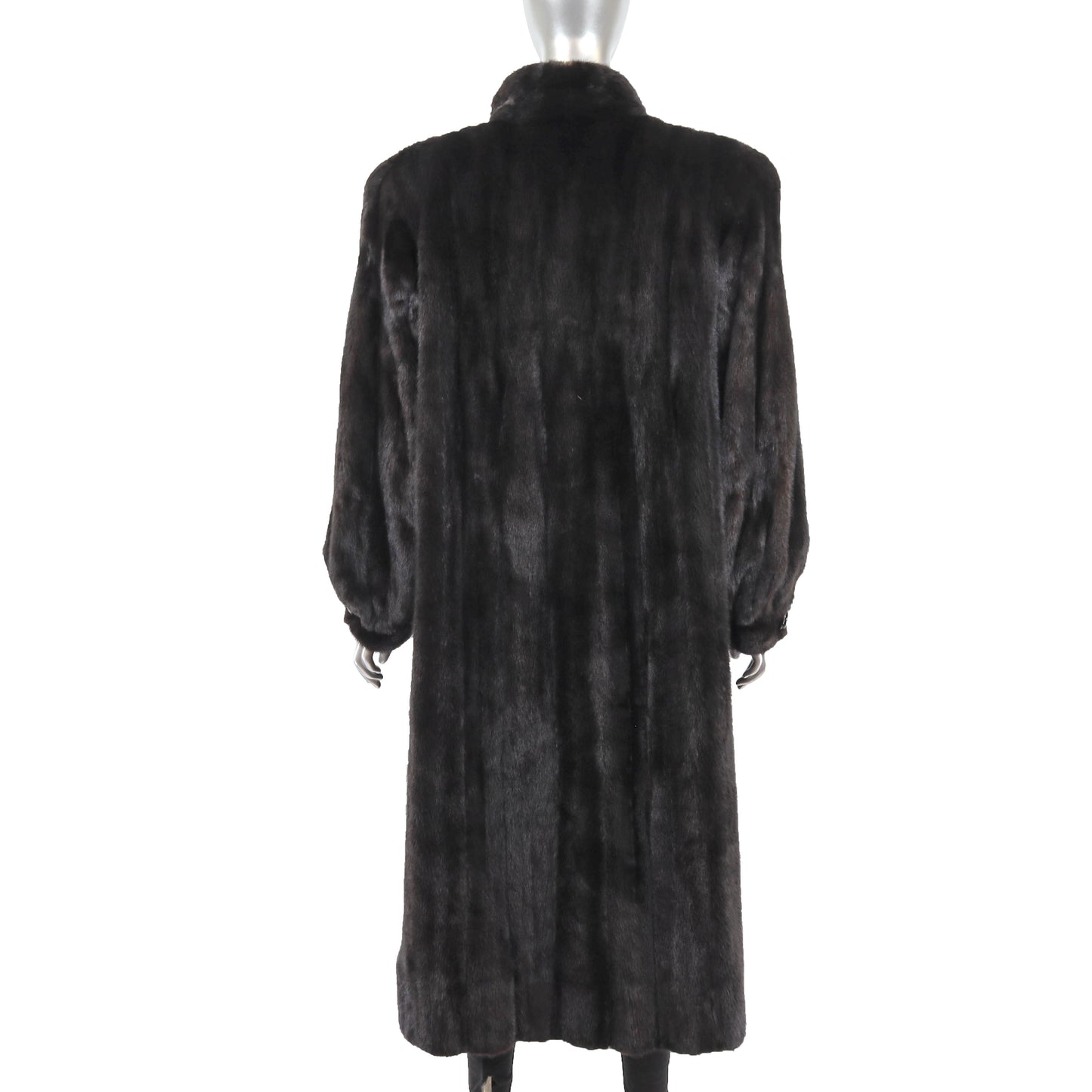 Revillon/ Saks-Fifth Avenue Black Mink Coat- Size L