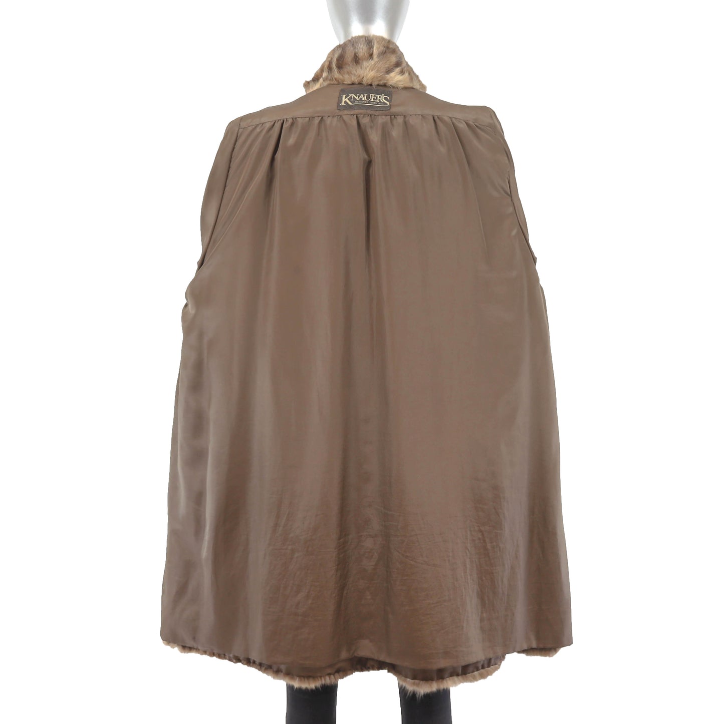 Brown Section Sable 3/4 Coat- Size XL