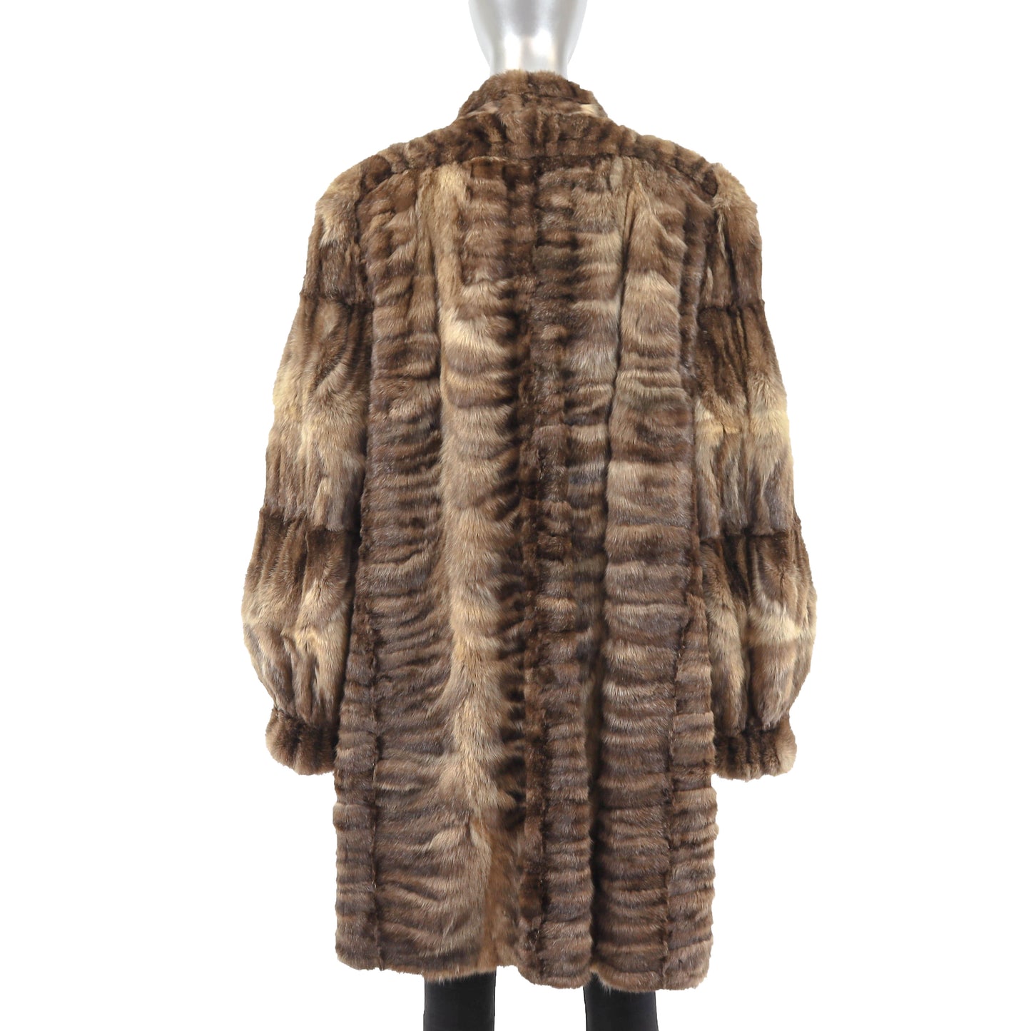 Brown Section Sable 3/4 Coat- Size XL