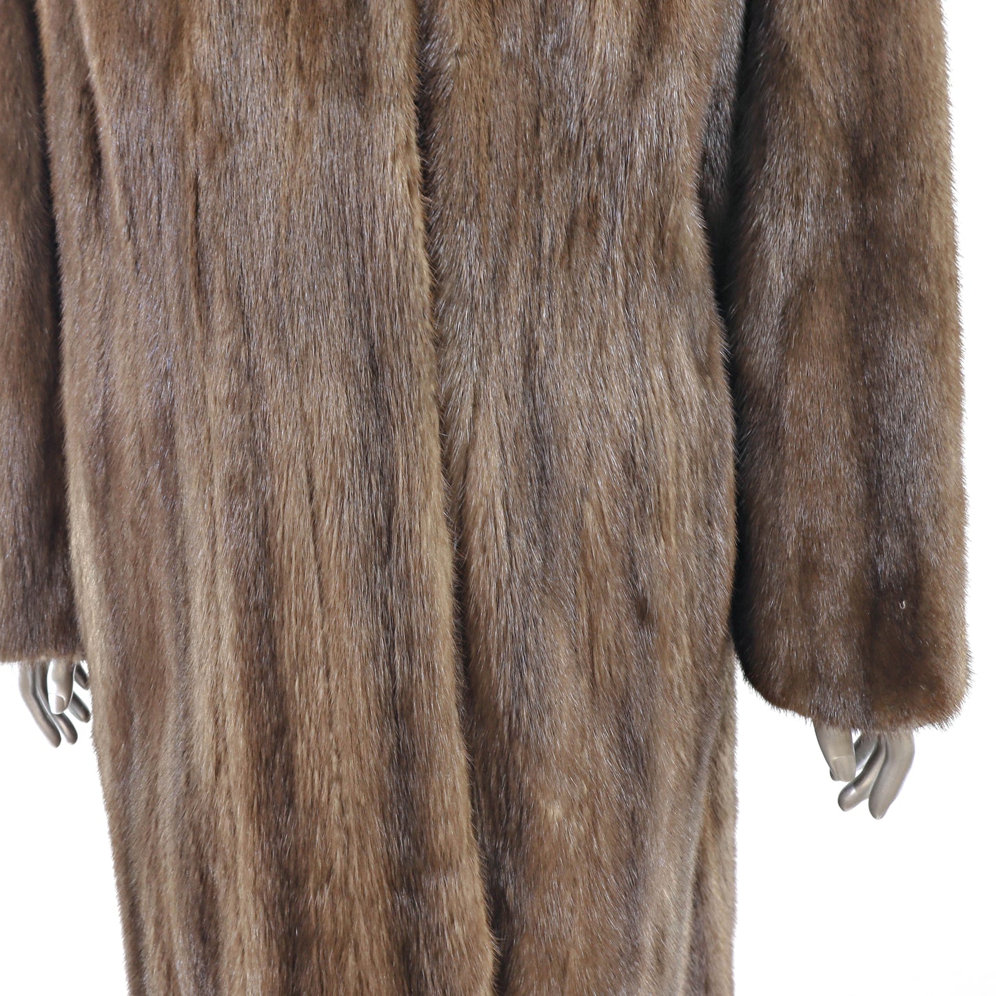 Rosendorf Evans Brown Mink Coat- Size XL