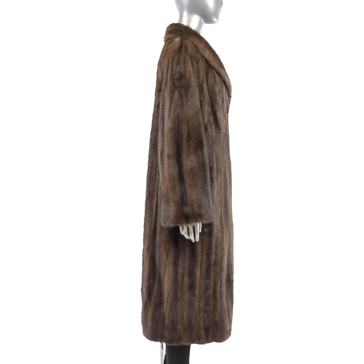 Rosendorf Evans Brown Mink Coat- Size XL