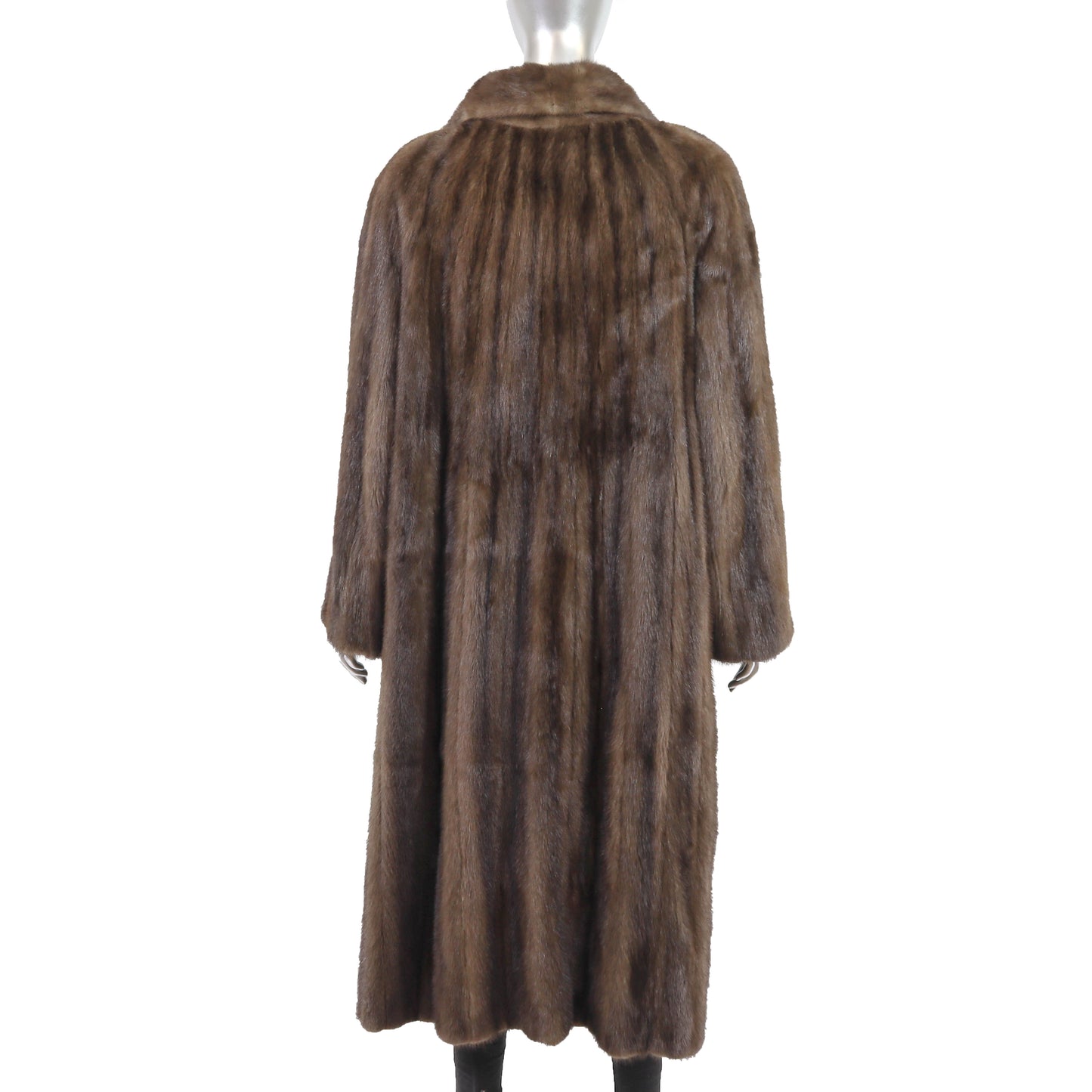 Rosendorf Evans Brown Mink Coat- Size XL