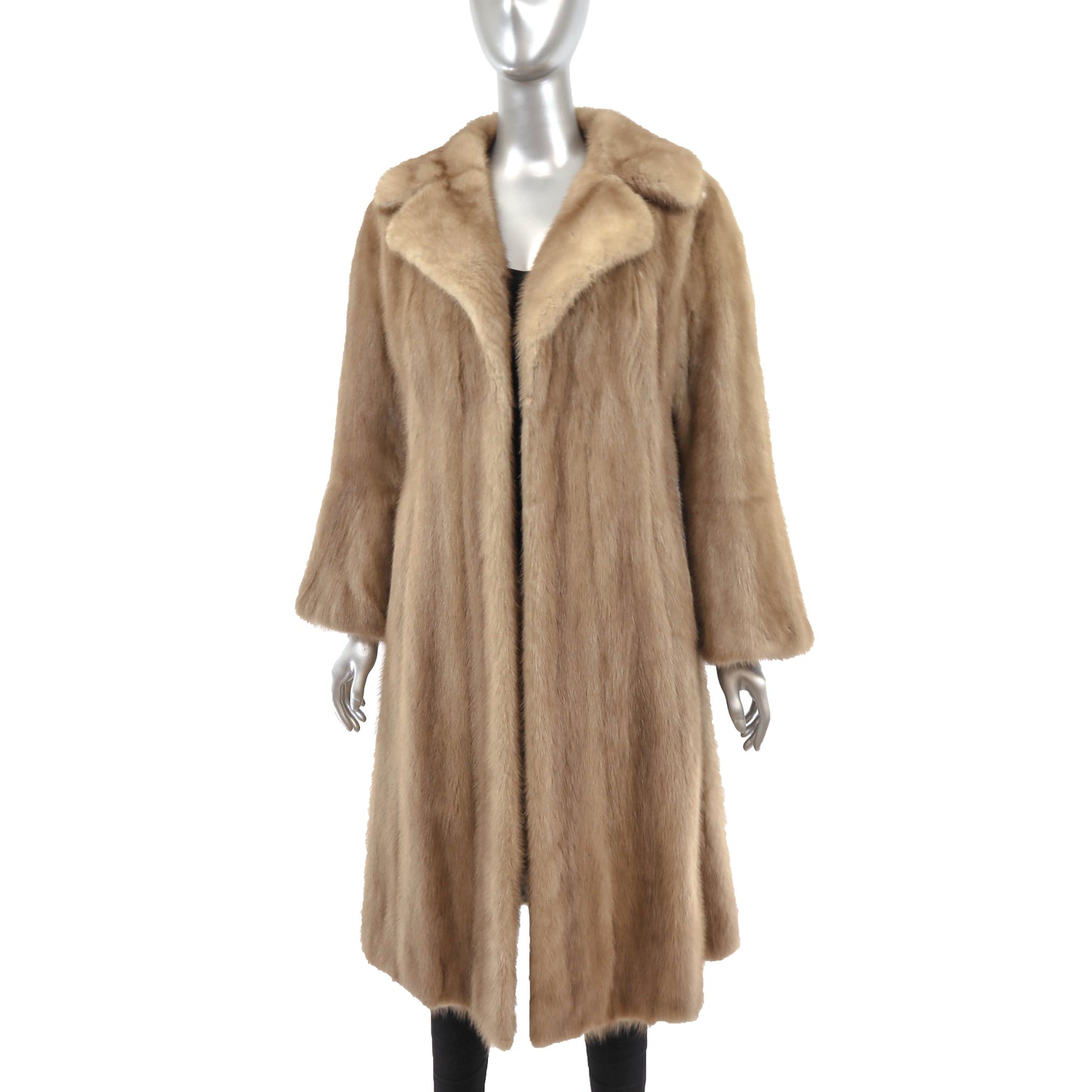 Light Brown Mink Coat- Size S