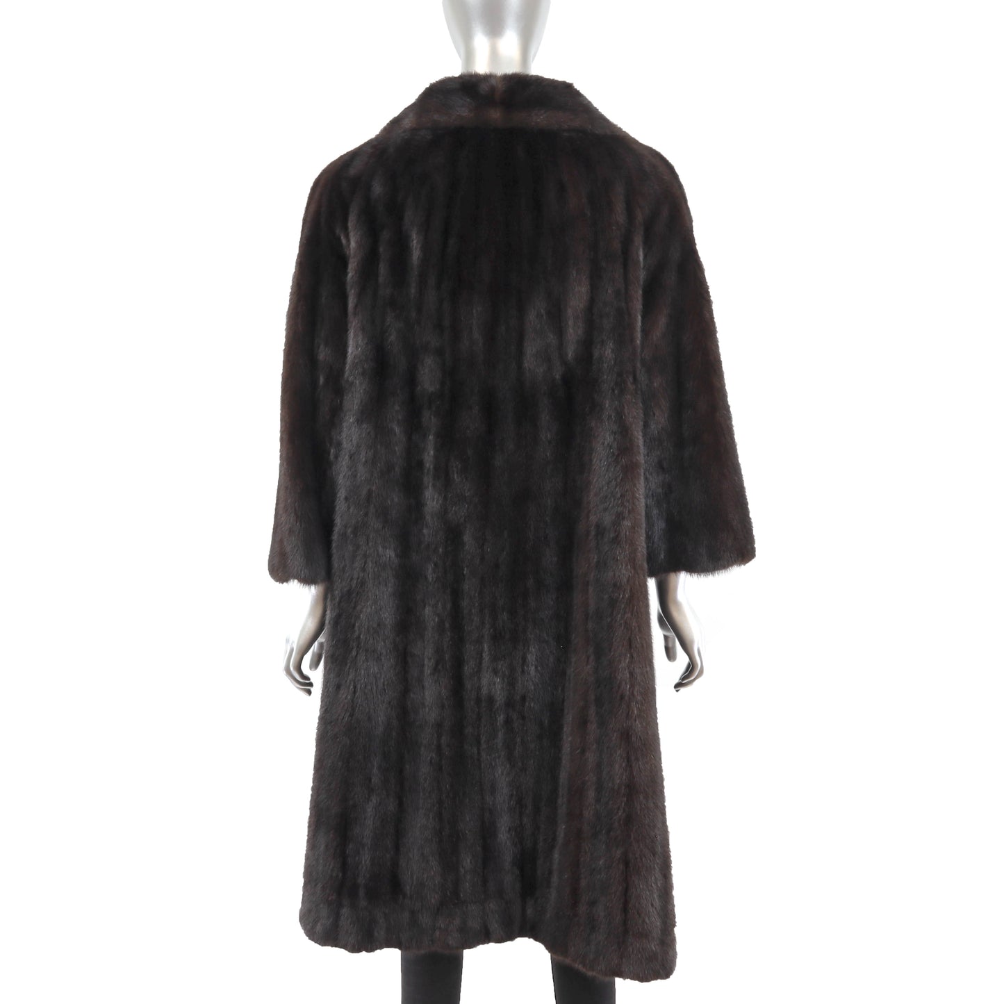 Brown Mink Coat- Size M