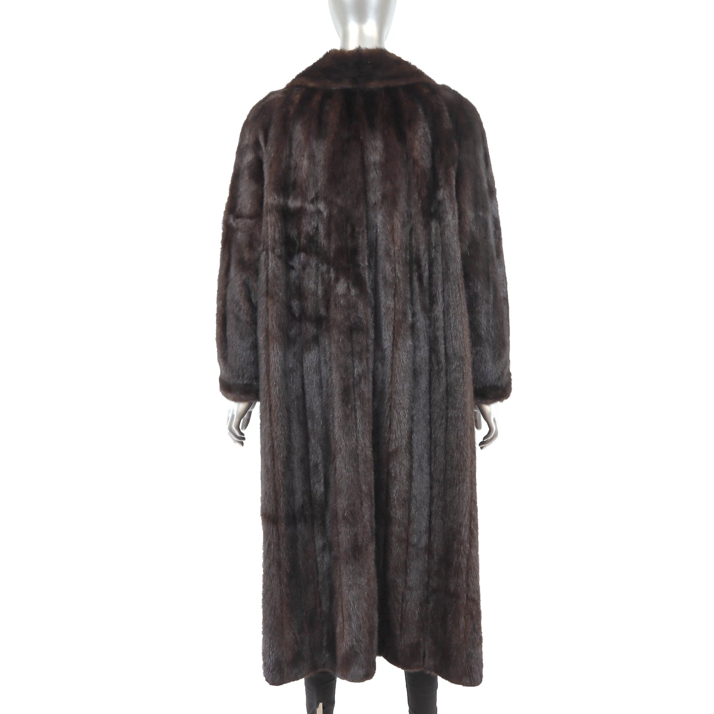 Dark Brown Mink Coat- Size XXXL