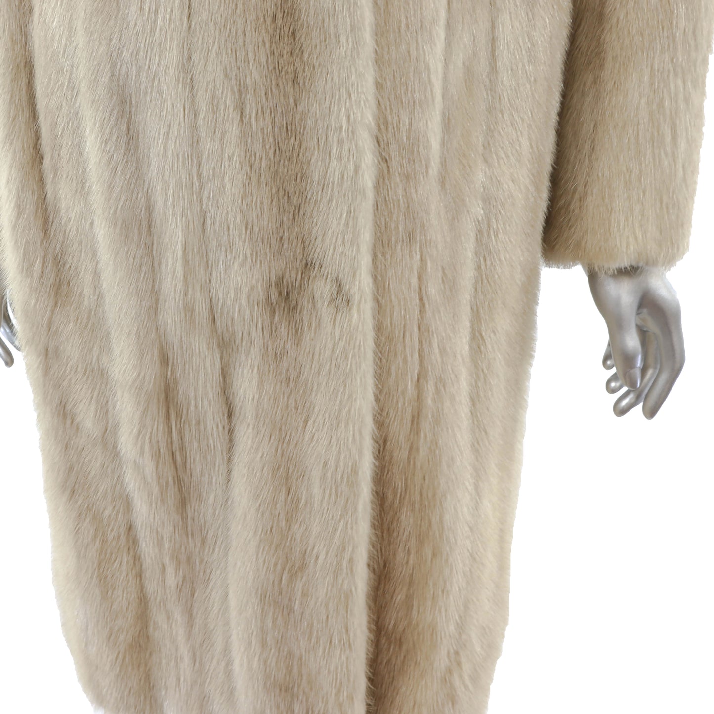 Beige Mink Coat- Size L