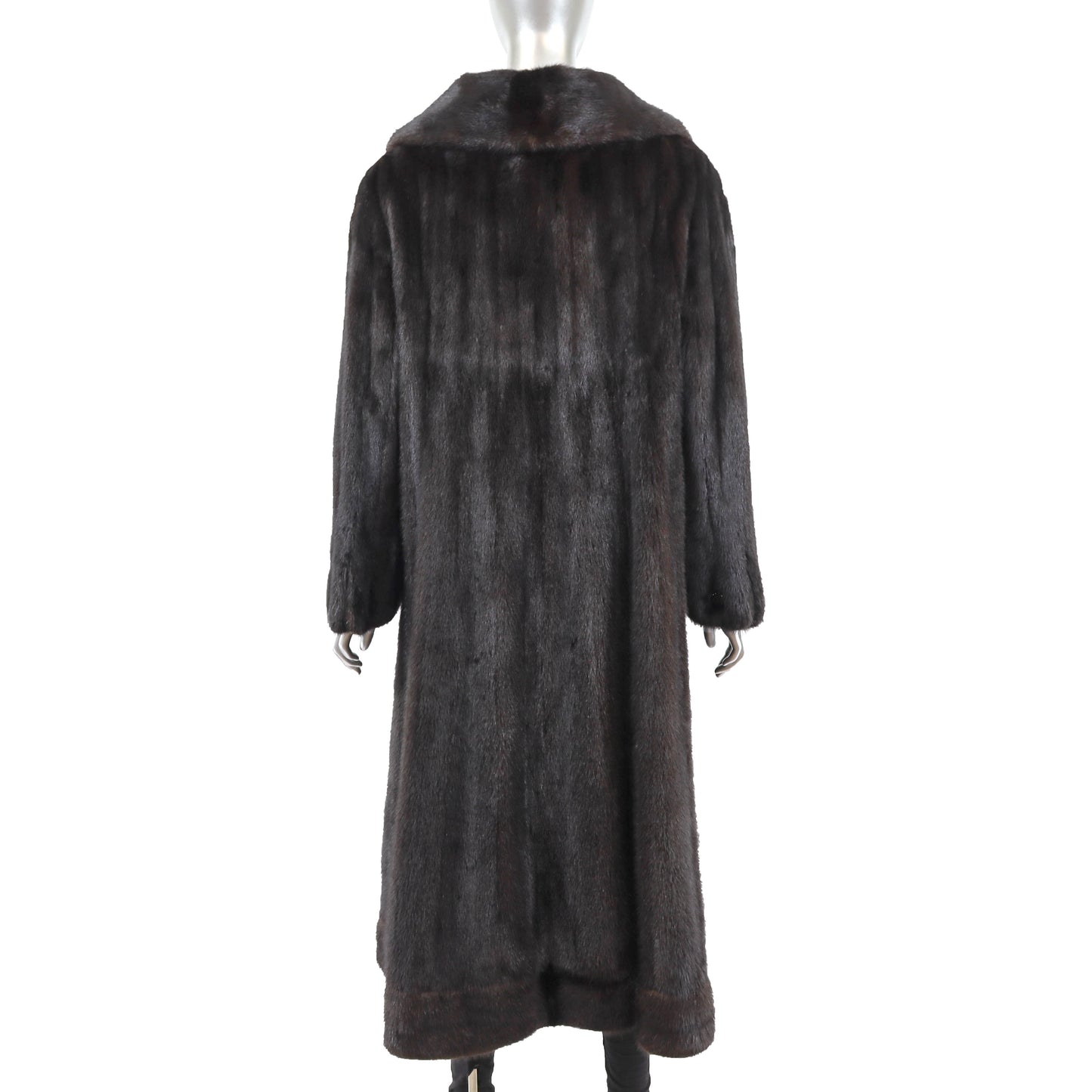 Mahogany Mink Coat- Size M