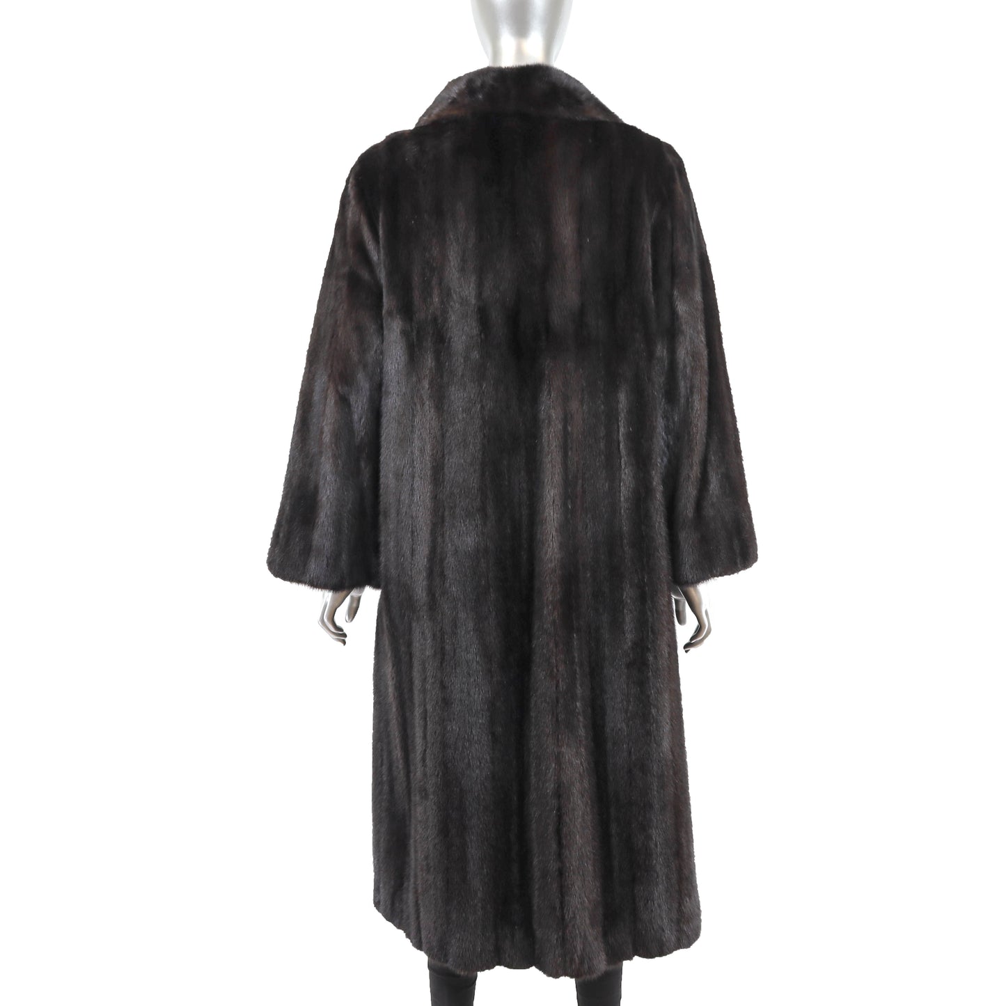 Black Mink Coat- Size M