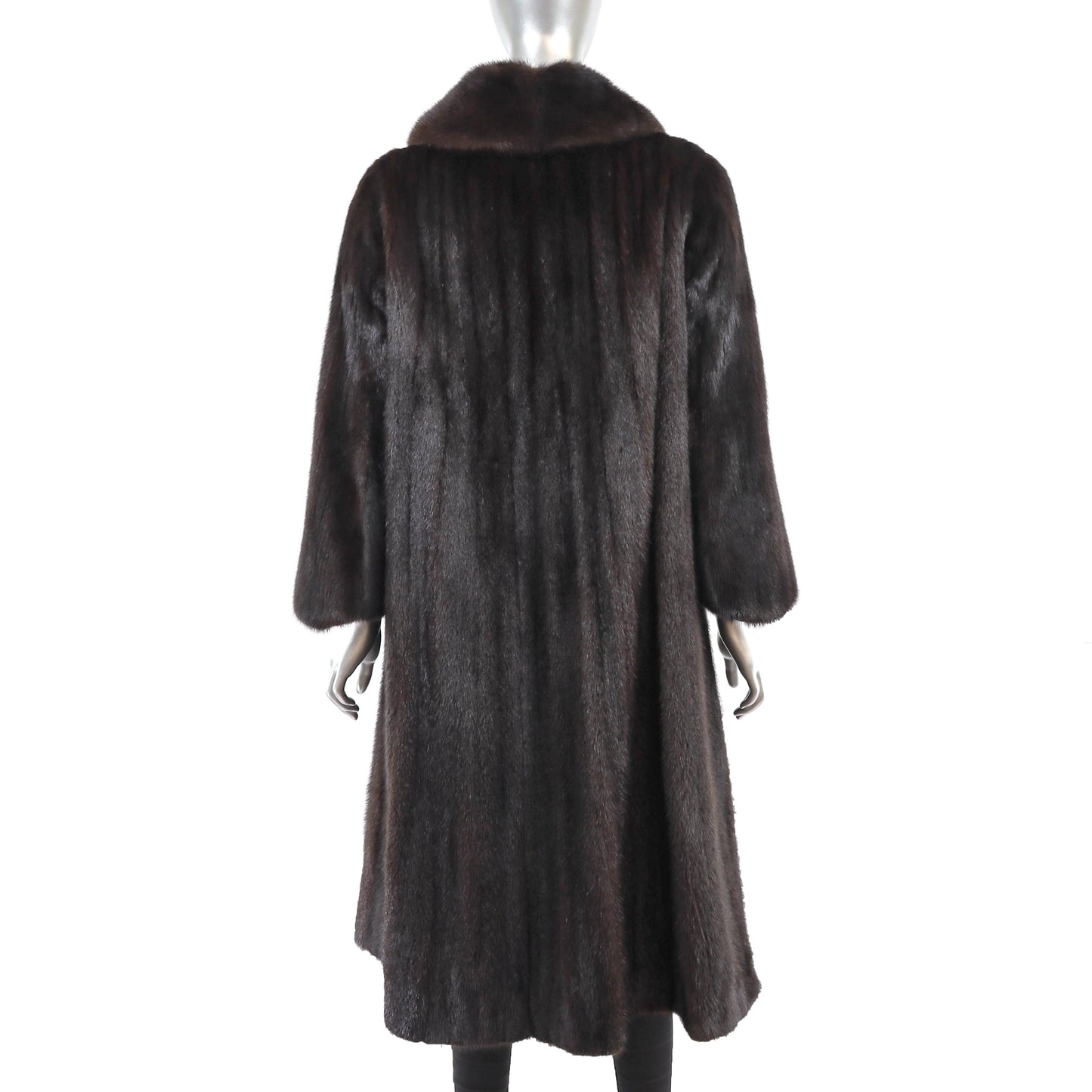 Mahogany Mink 7/8 Coat- Size M