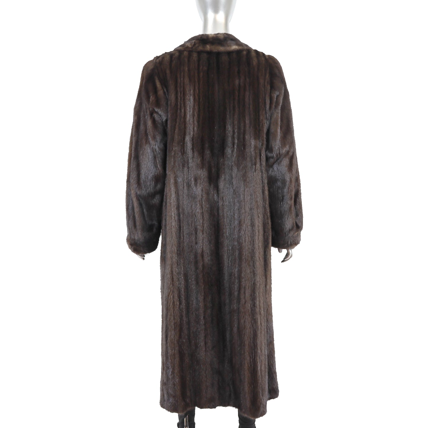 Mahogany Mink Coat- Size L