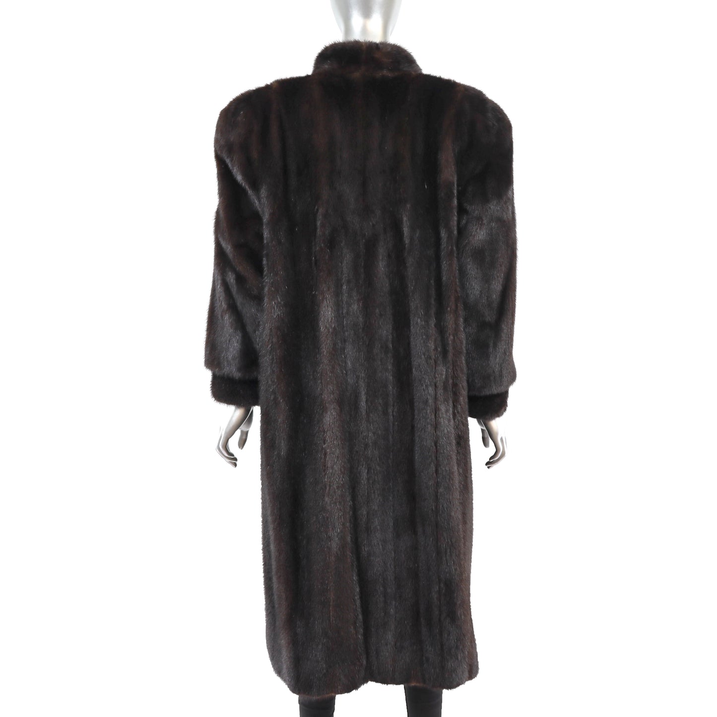 Mahogany Mink Coat- Size M