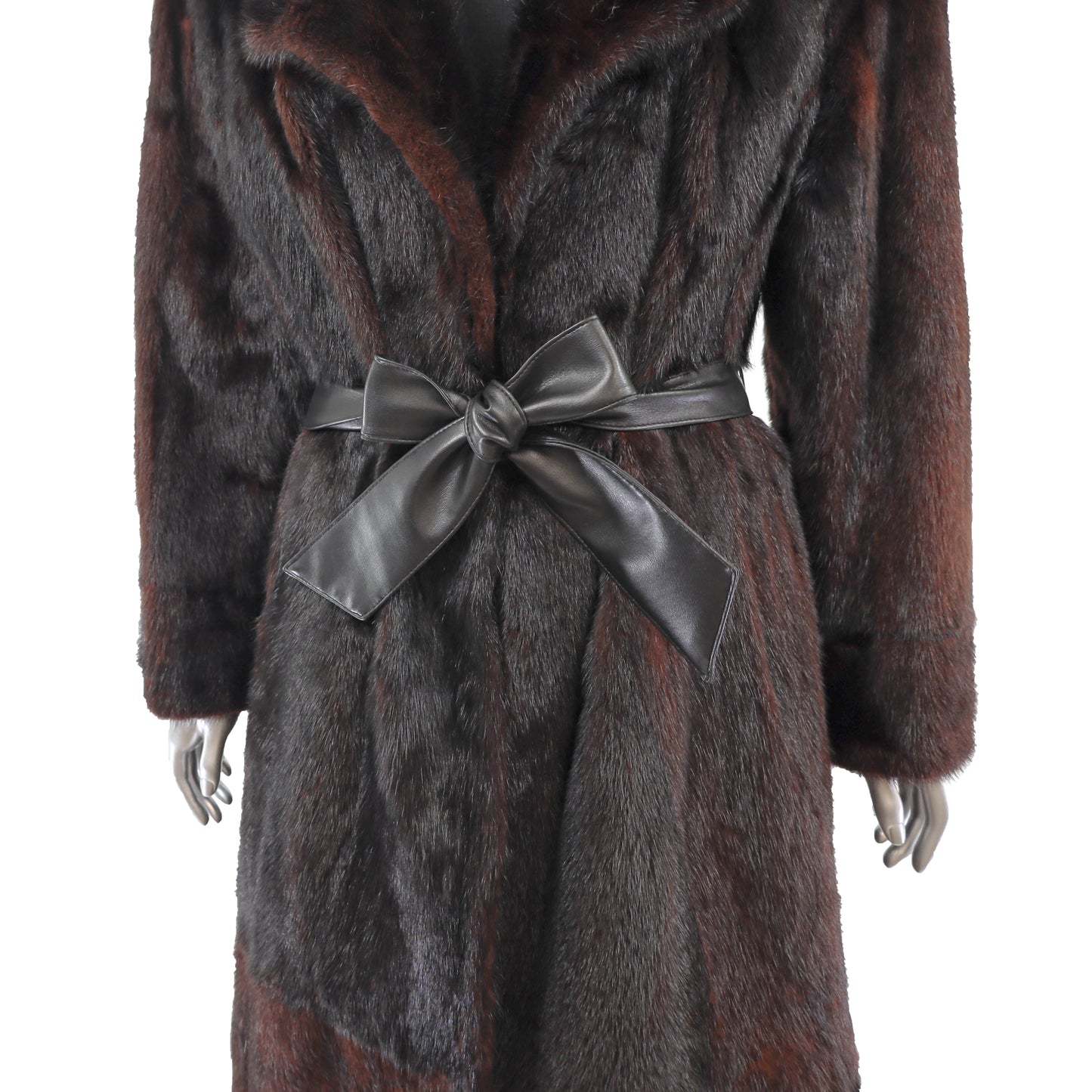 Brown Mink Coat- Size S