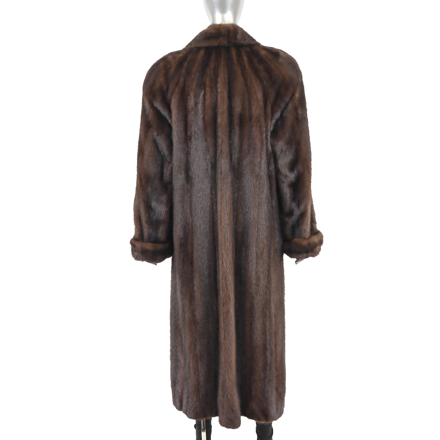 Brown Mink Coat- Size M