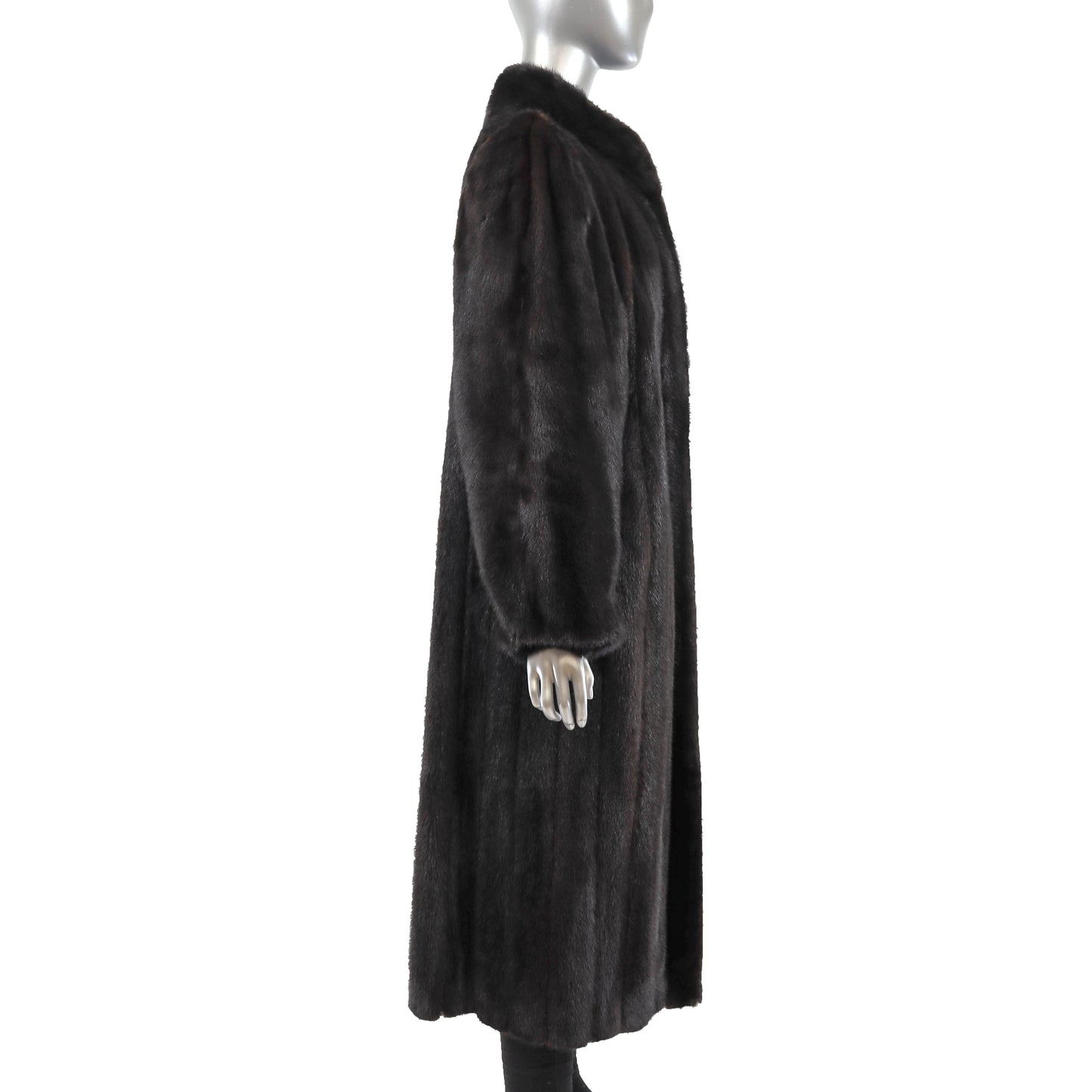 Mahogany Mink Coat- Size M