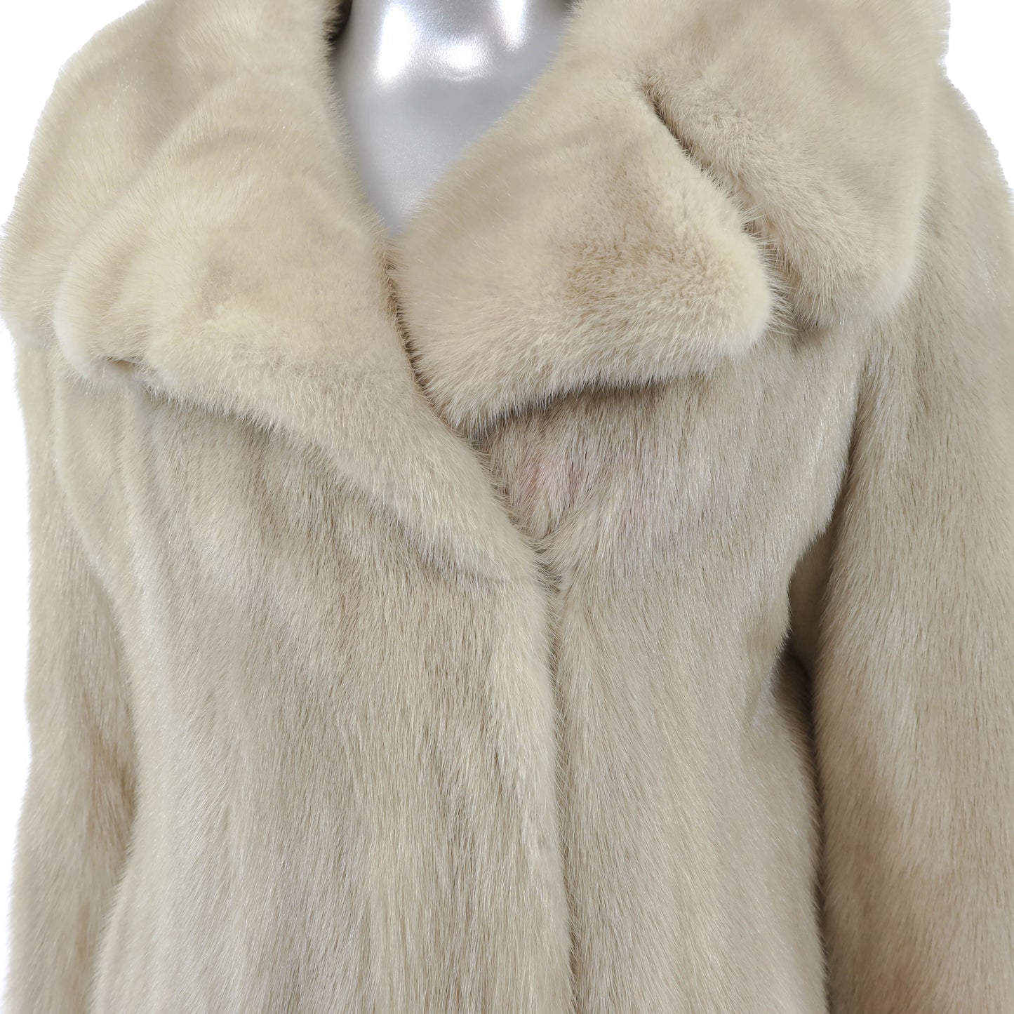 Azurine Mink Coat- Size M