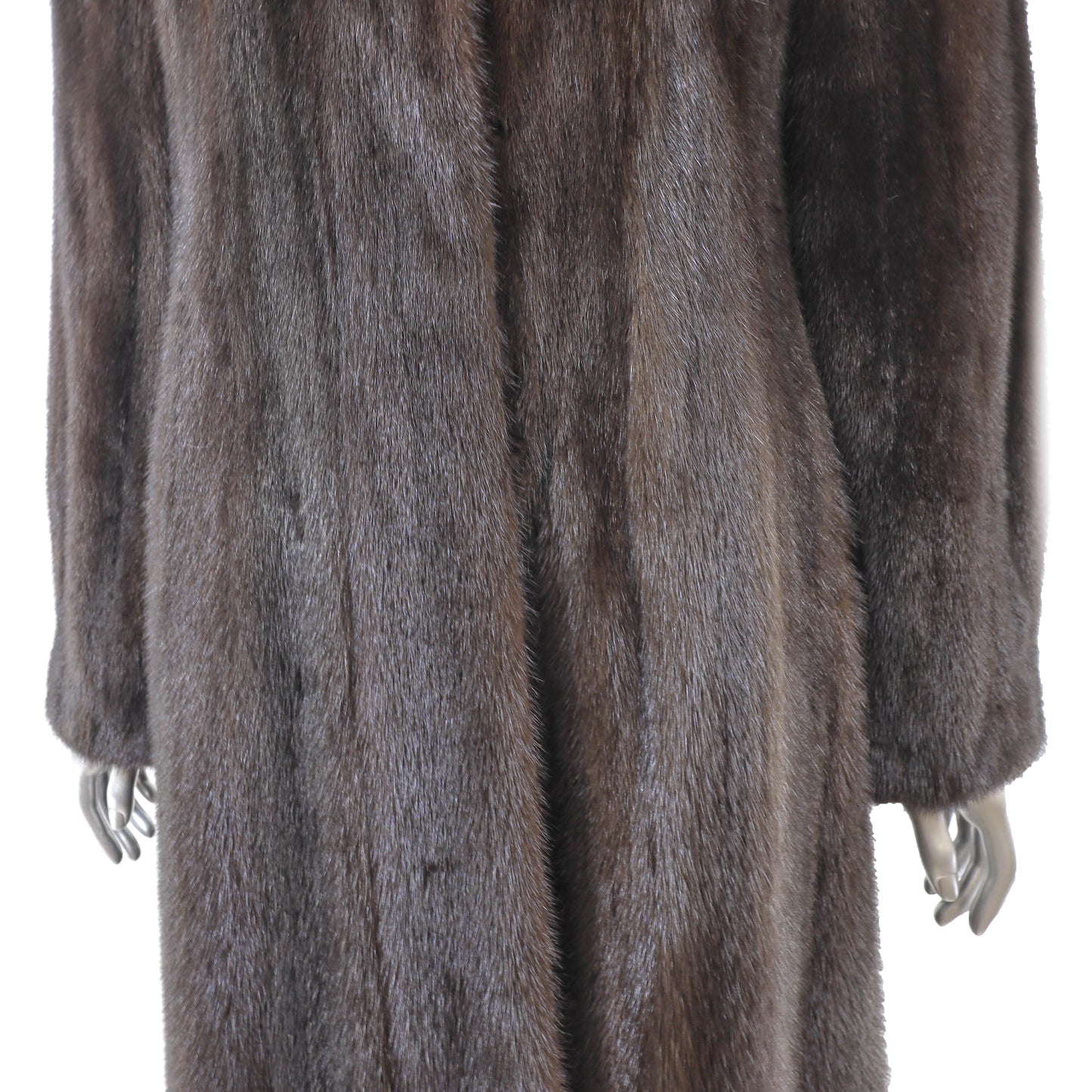 Dark Brown Mink Coat- Size S