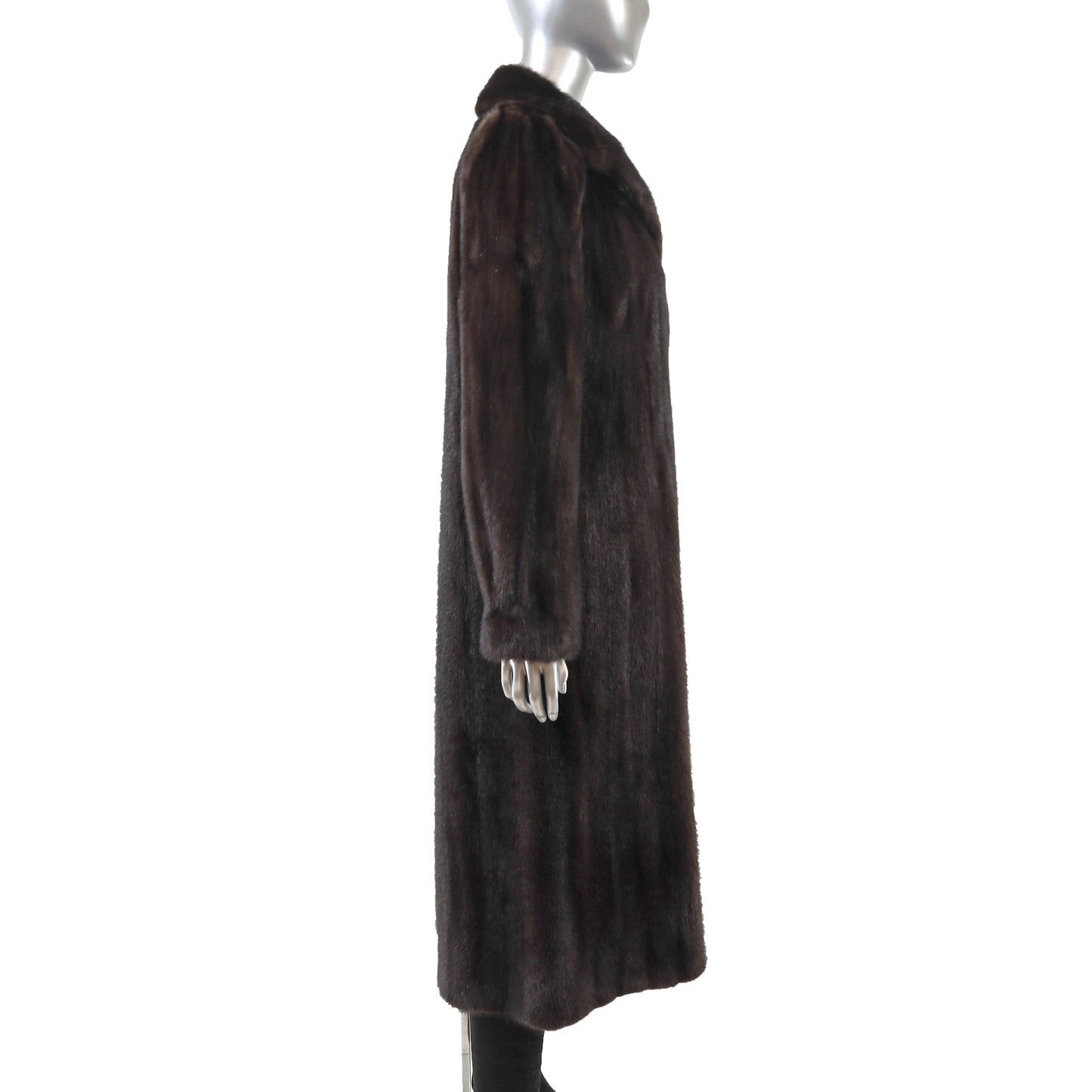 Dark Brown Mink Coat- Size S