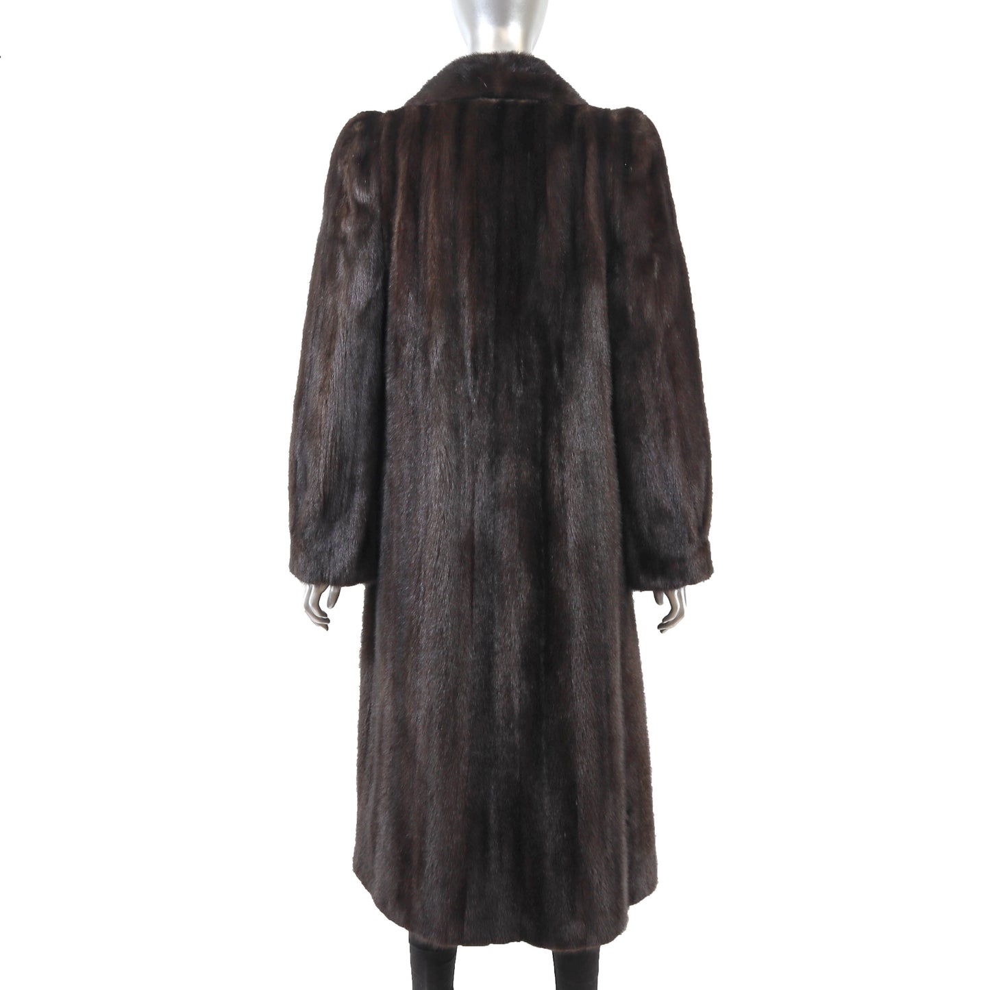 Dark Brown Mink Coat- Size S