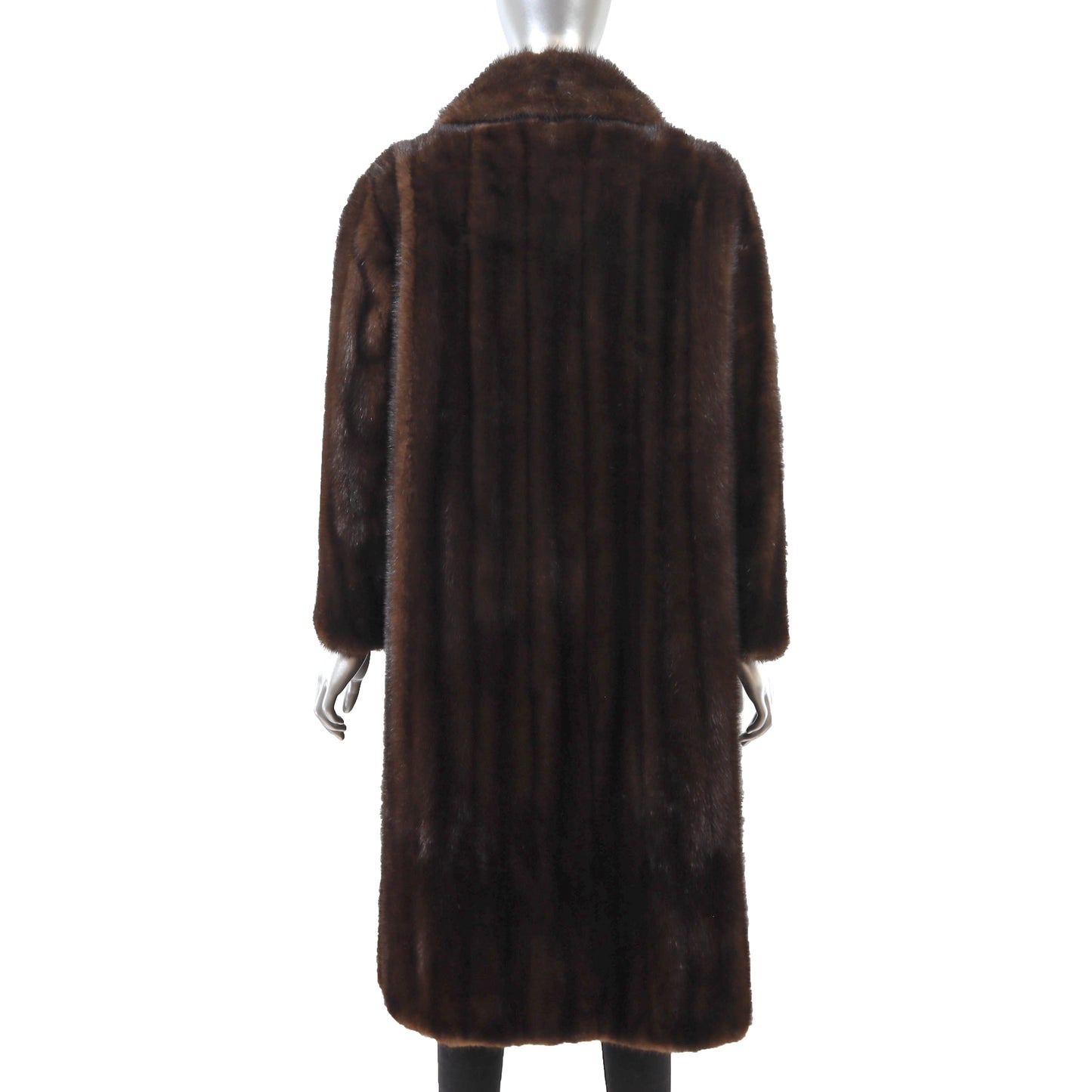 Brown Mink Coat- Size L