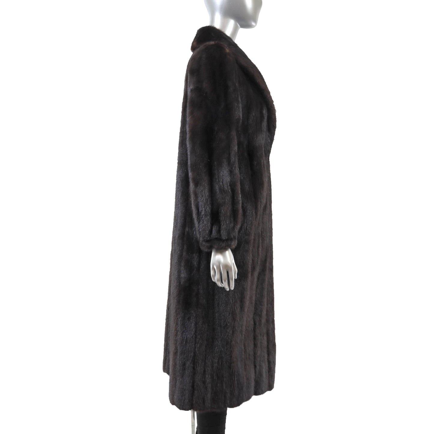 Dark Brown Mink Coat- Size M