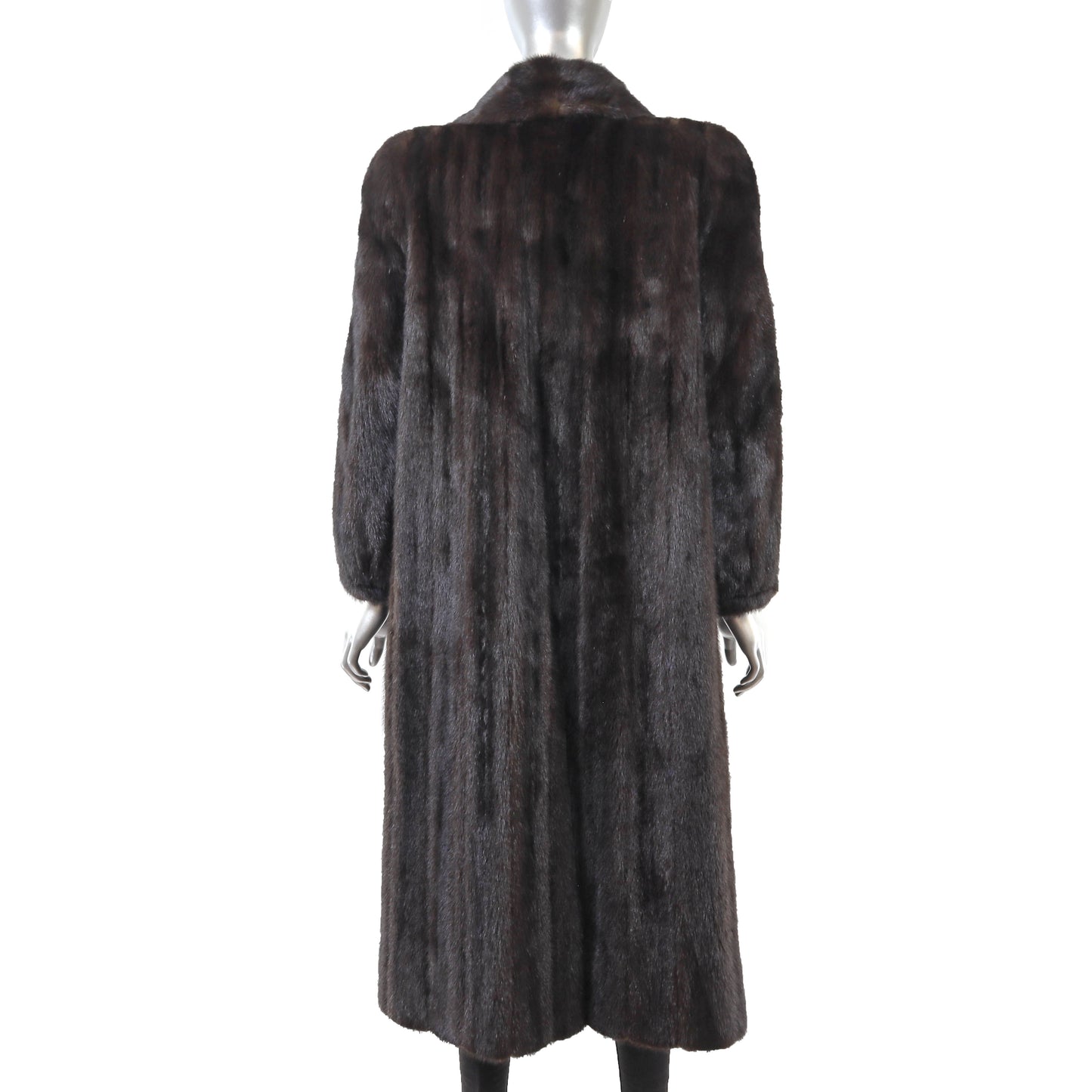 Dark Brown Mink Coat- Size M