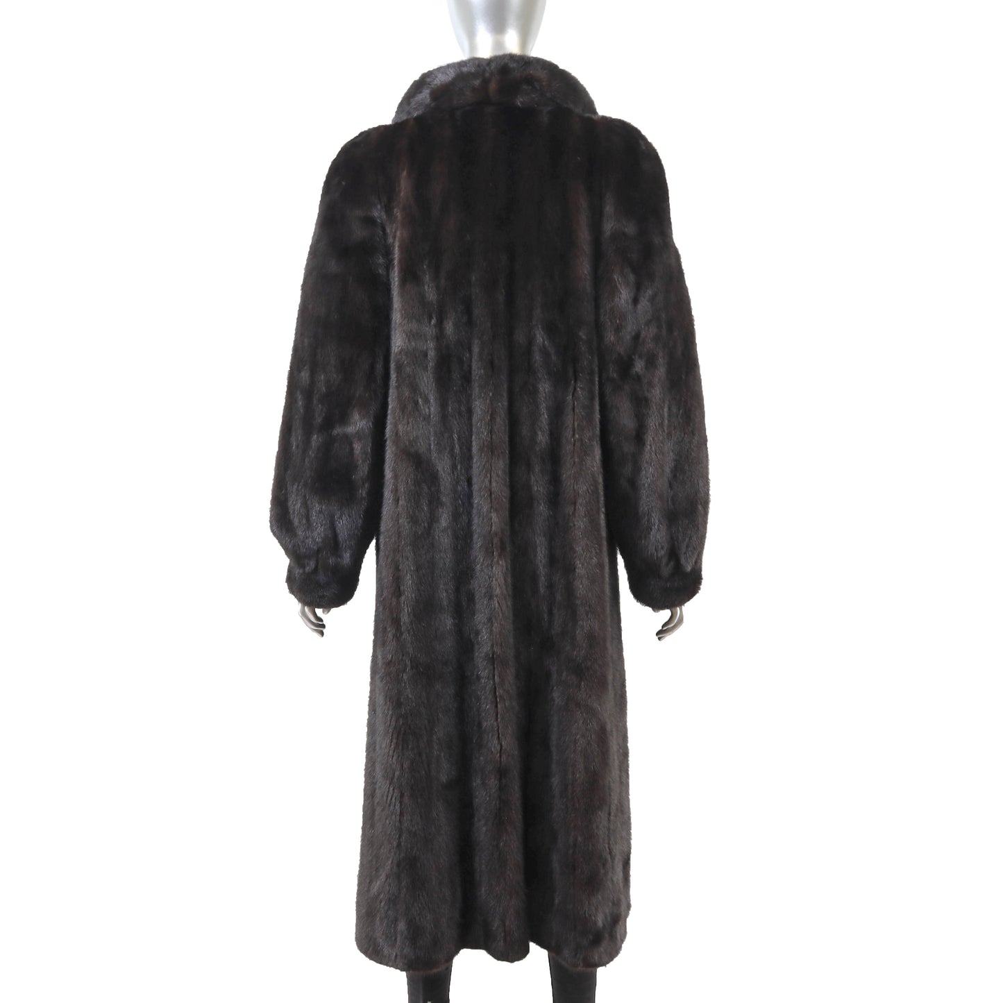 Black Mink Coat- Size M