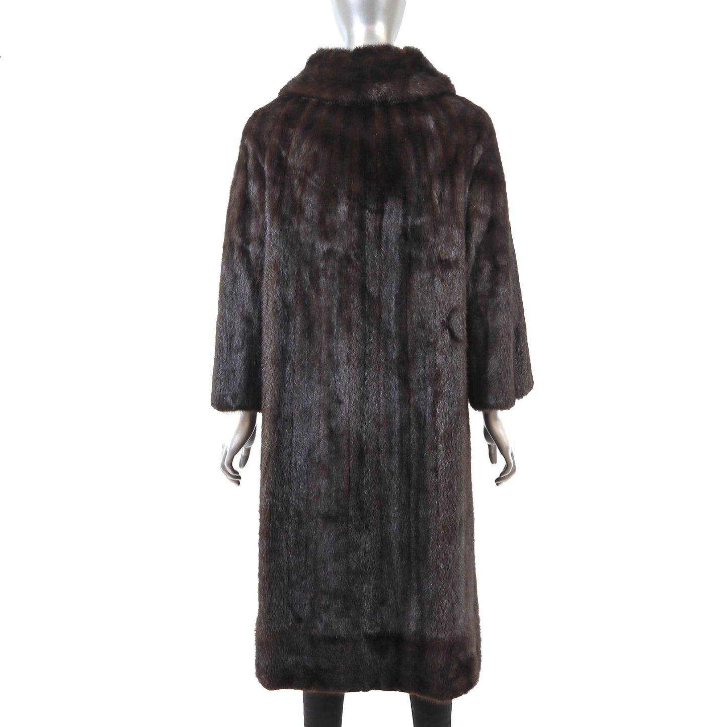 Brown Mink Coat- Size M