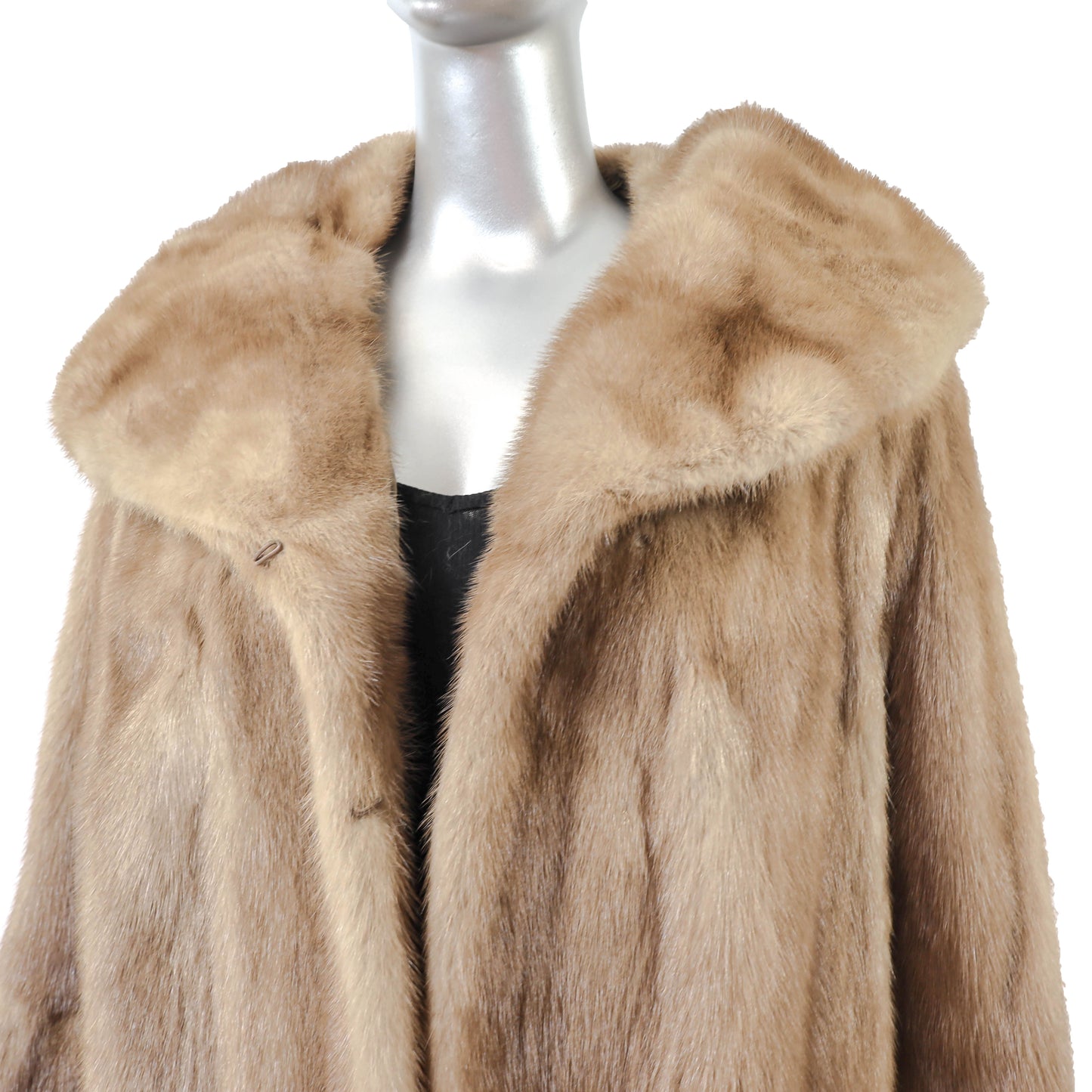 Light Brown Mink Coat- Size L