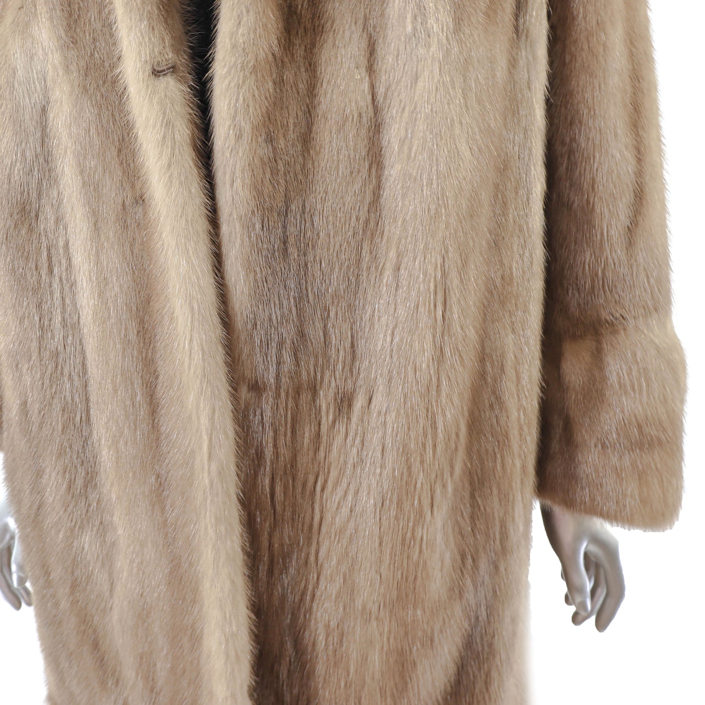 Light Brown Mink Coat- Size L