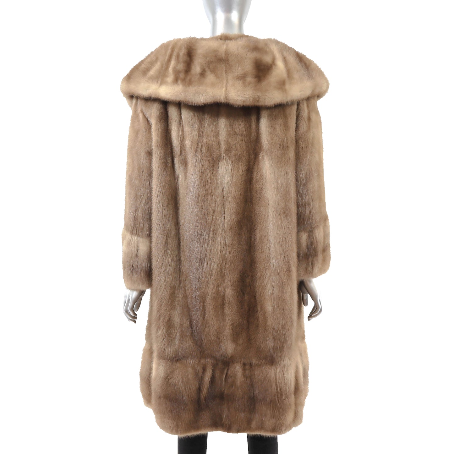 Light Brown Mink Coat- Size L