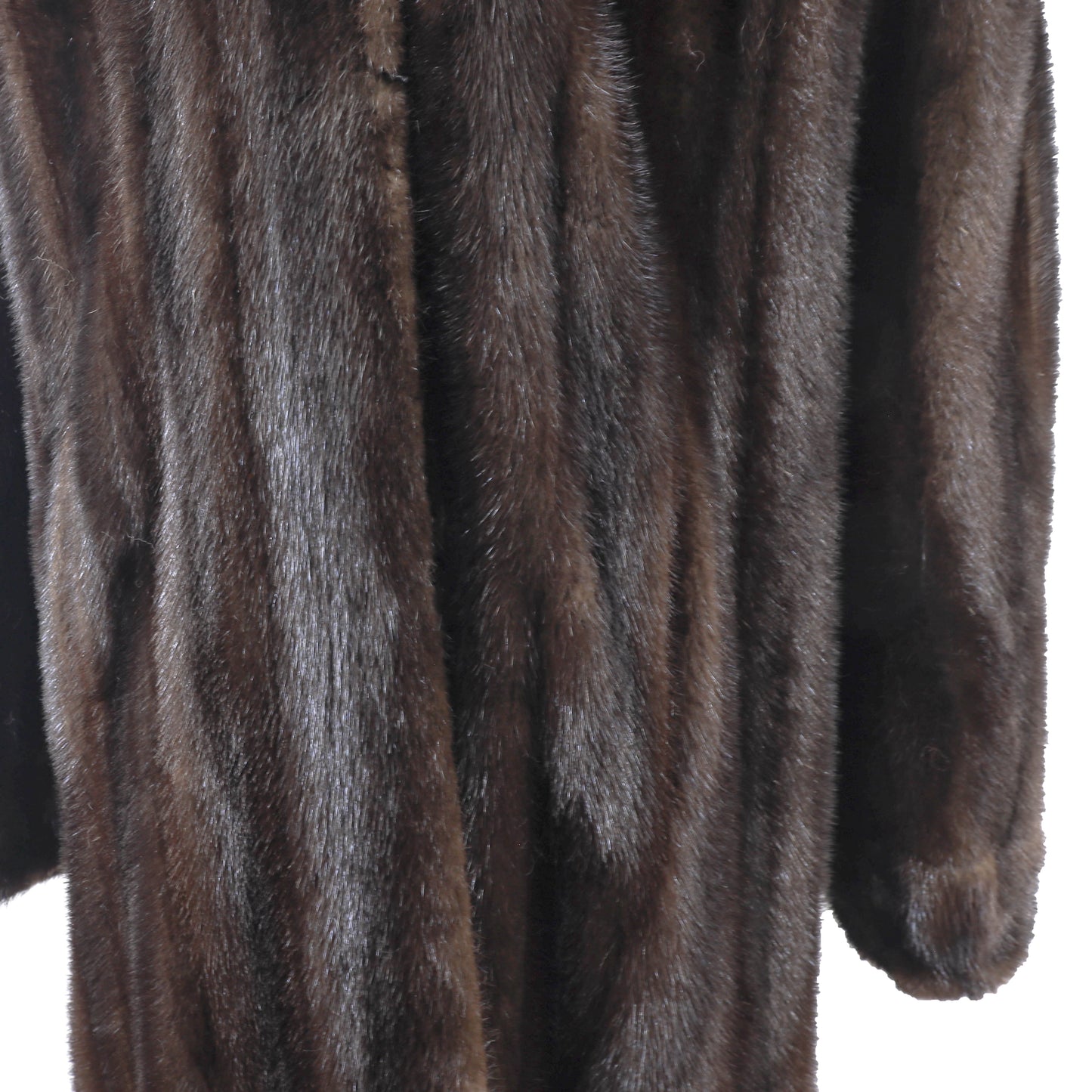 Brown Mink Coat- Size XL