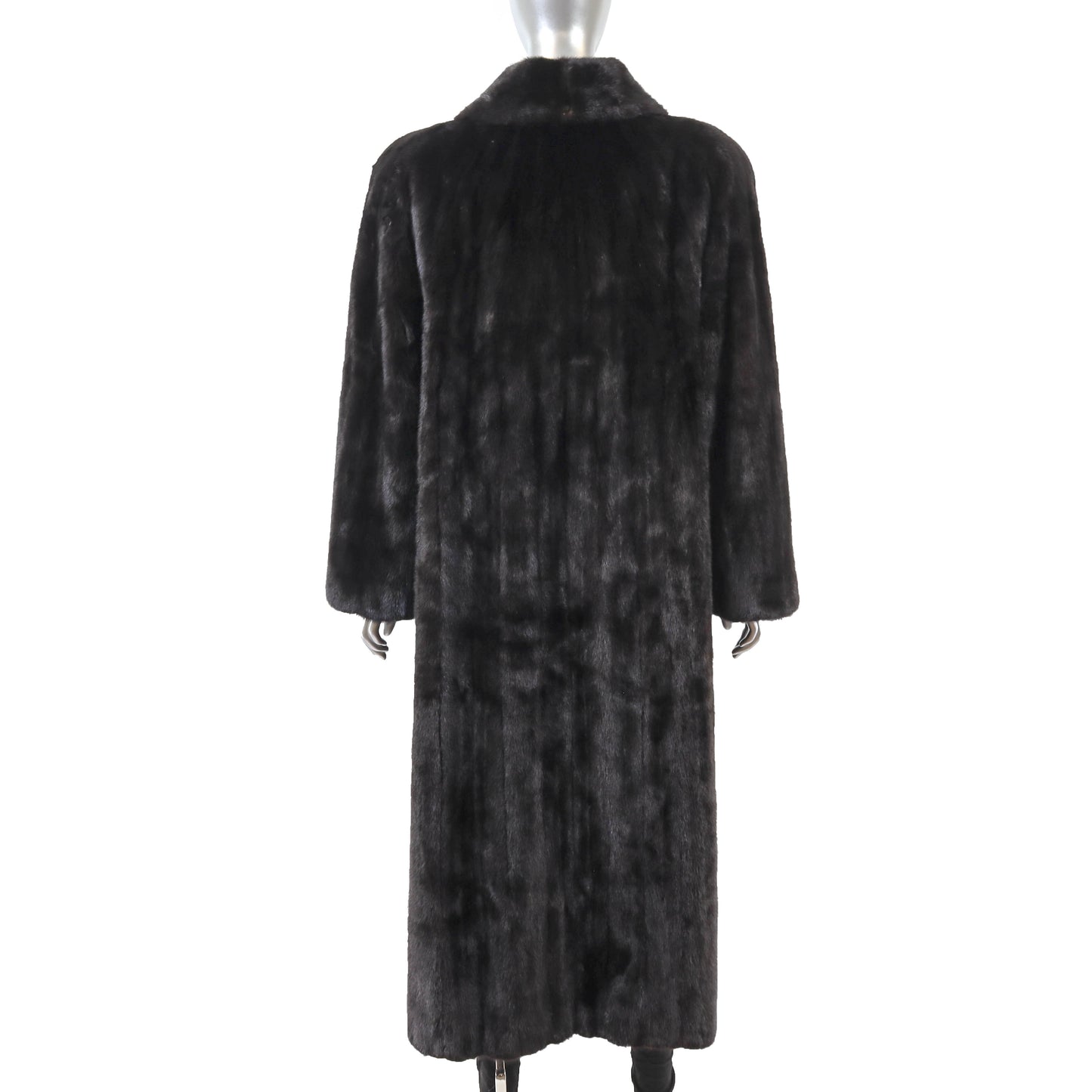 Black Mink Coat- Size L