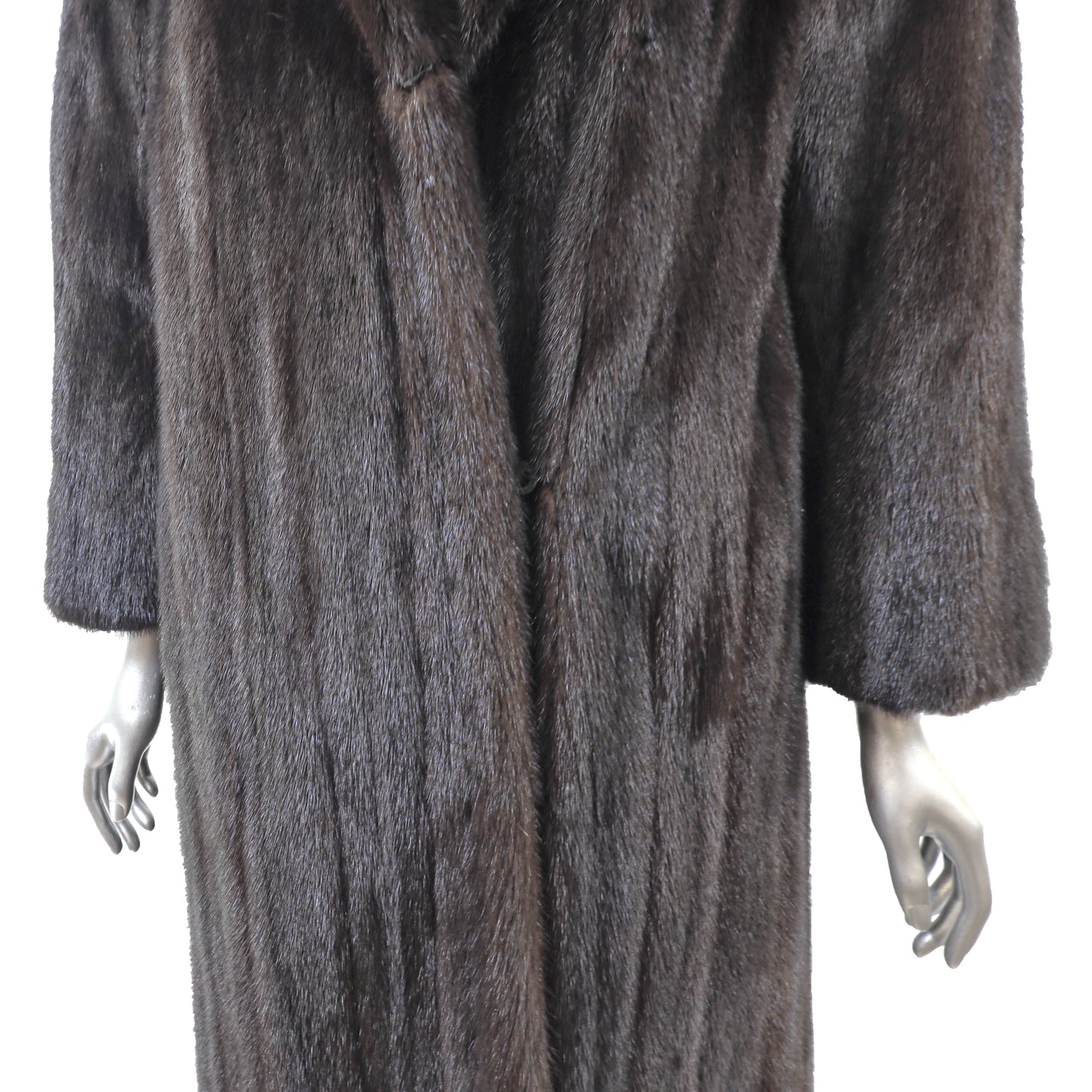 Dark Brown Mink Coat- Size M