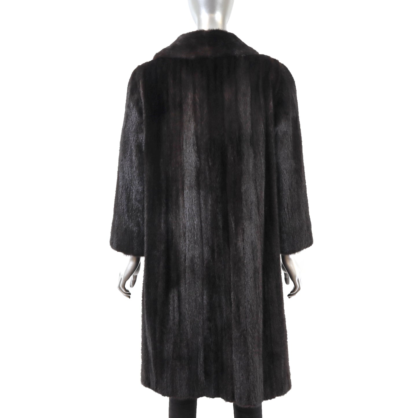 Dark Brown Mink Coat- Size M