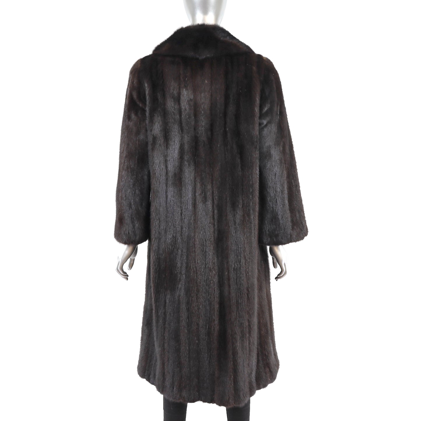 Rosendorf/ Evans Dark Mahogany Mink Coat- Size S