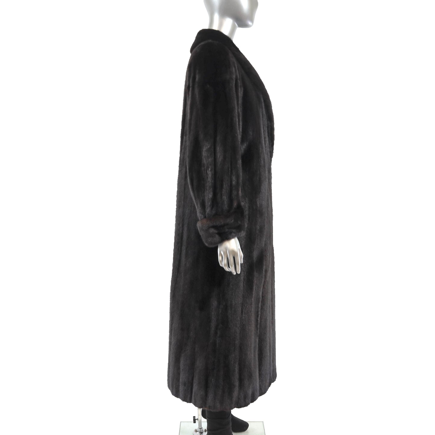 Revillon/ Saks Fifth Avenue Black Mink Coat- Size M