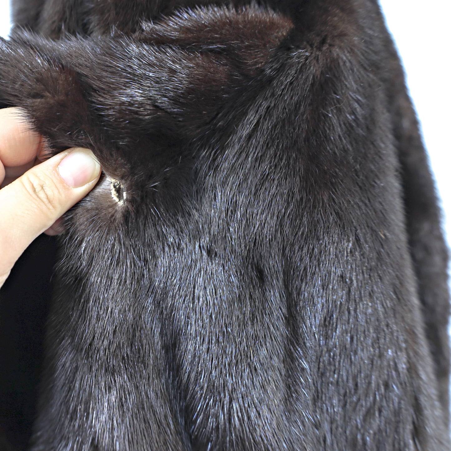 Mahogany Mink 7/8 Coat- Size M