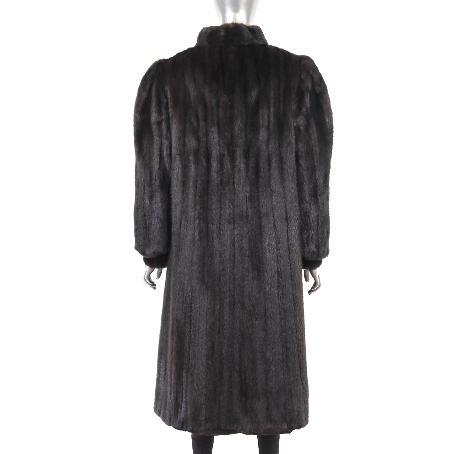 Mahogany Mink Coat- Size L