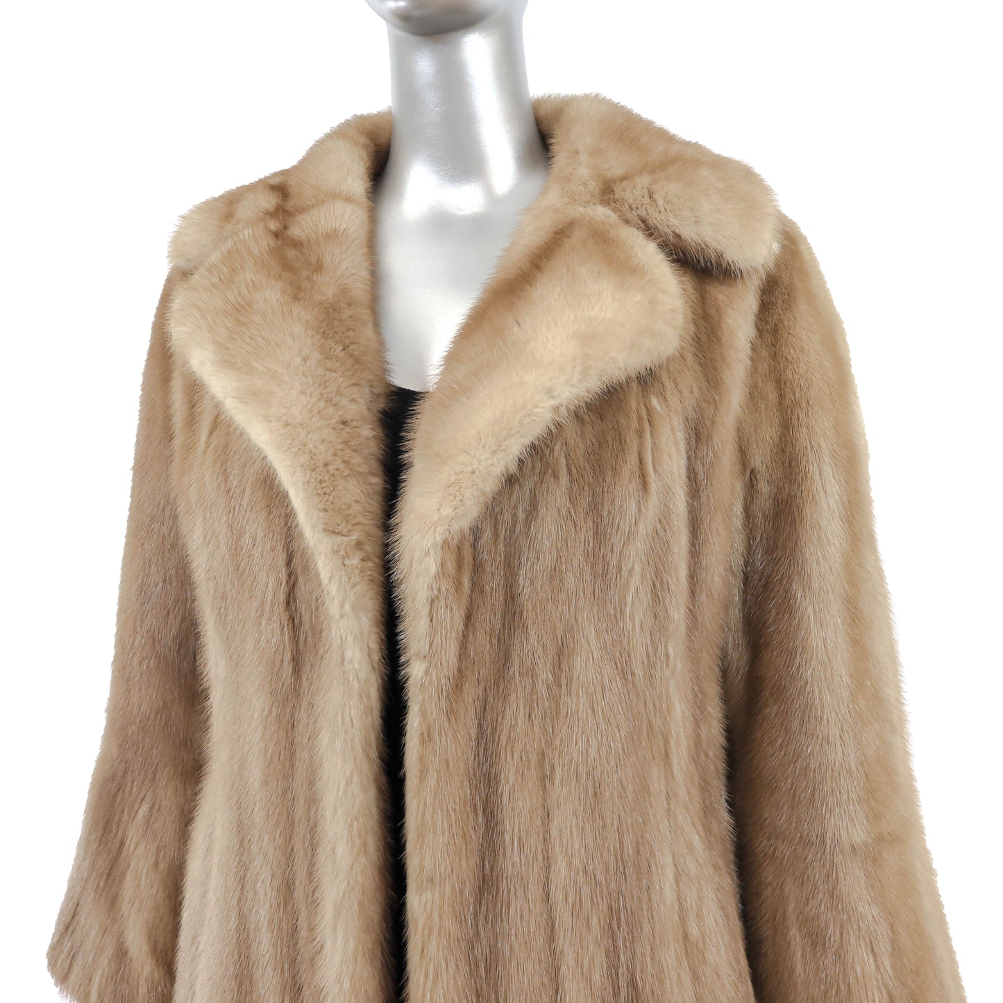 Light Brown Mink Coat- Size S