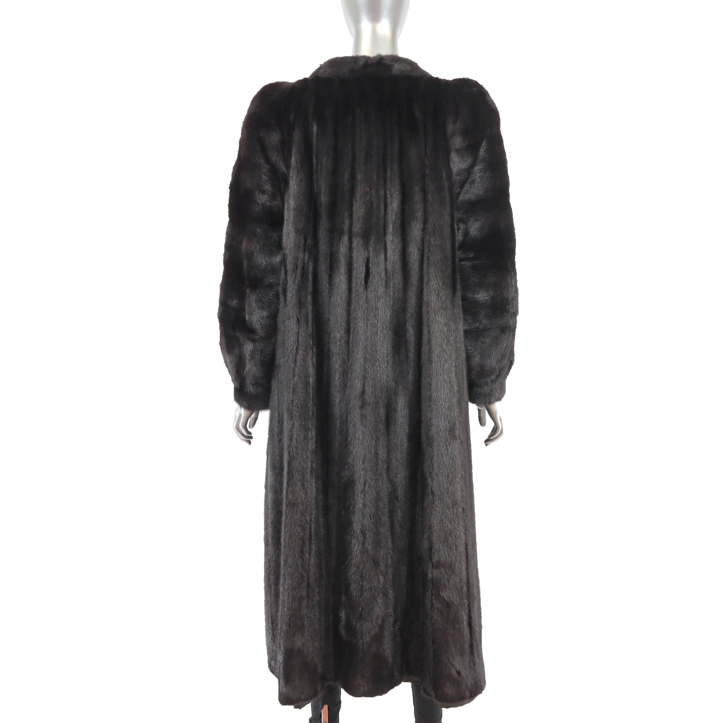 Black Mink Coat- Size L