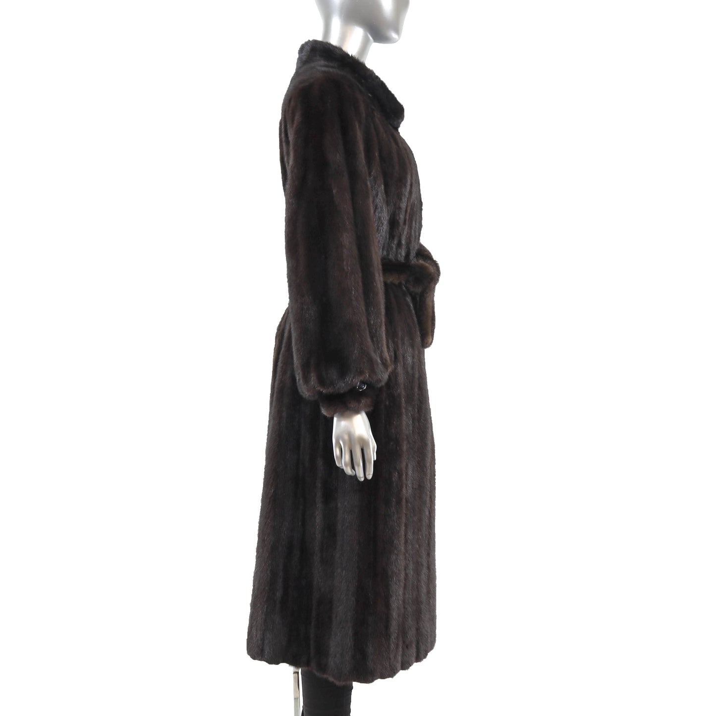 Mahogany Mink Coat- Size M