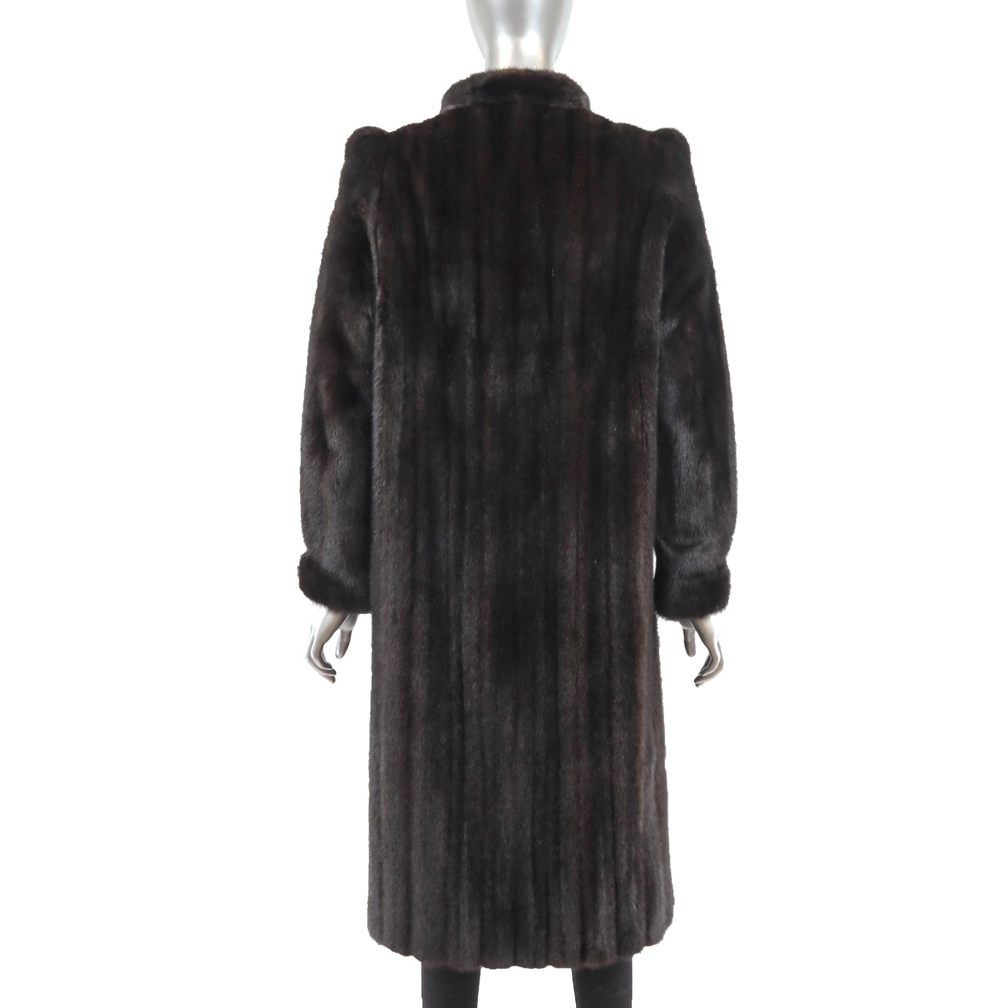 Dark Brown Mink Coat- Size S