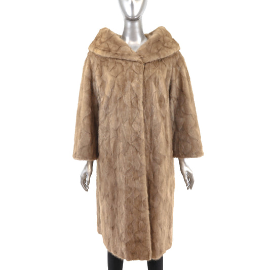 Section Mink Coat- Size L