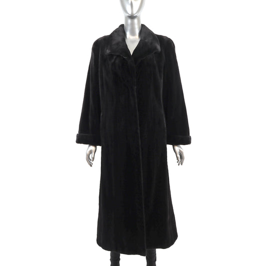 Sheared Mink Coat- Size S