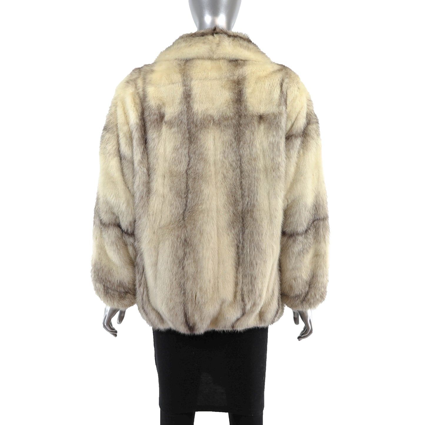 Cross Mink Jacket- Size L