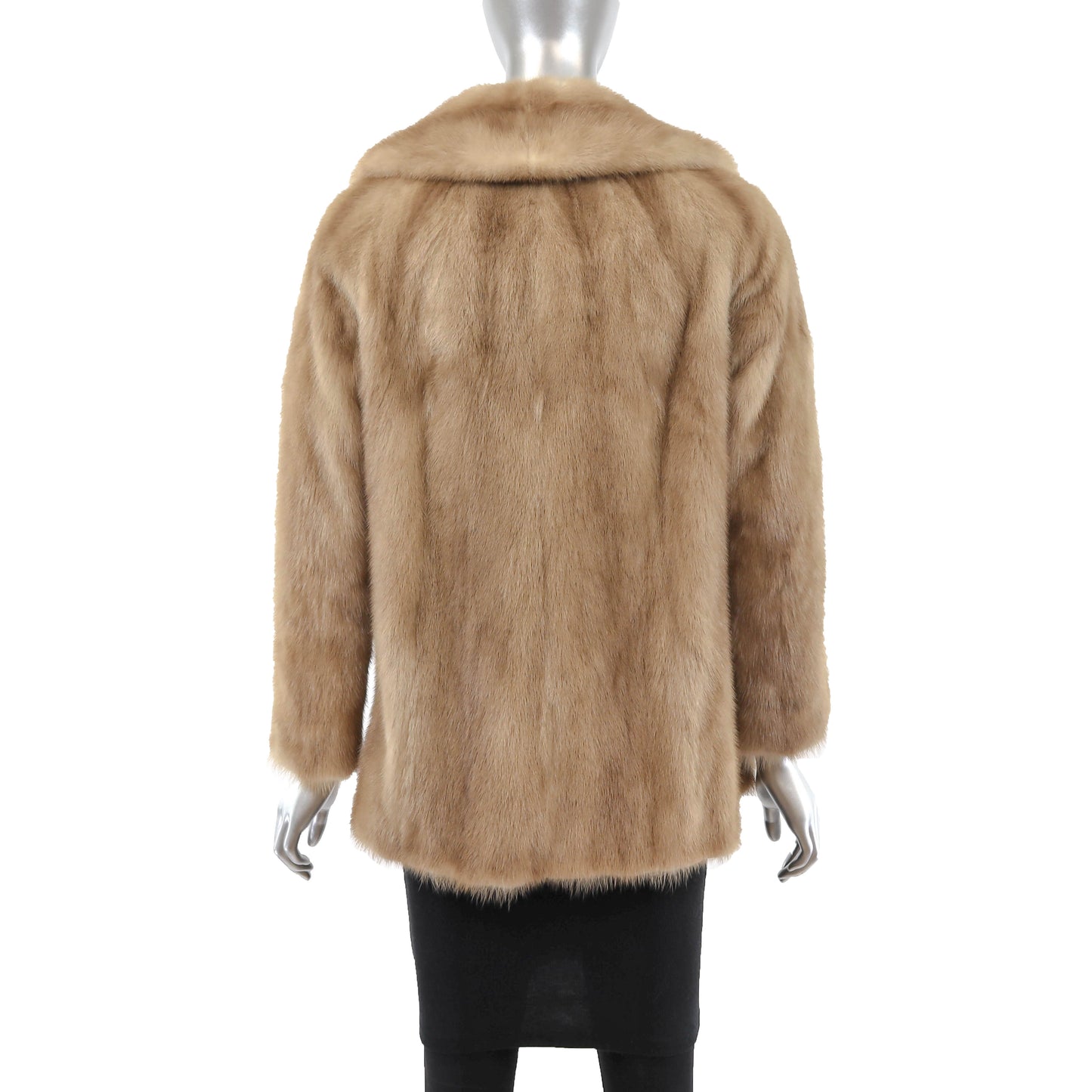 Light Brown Mink Jacket- Size M