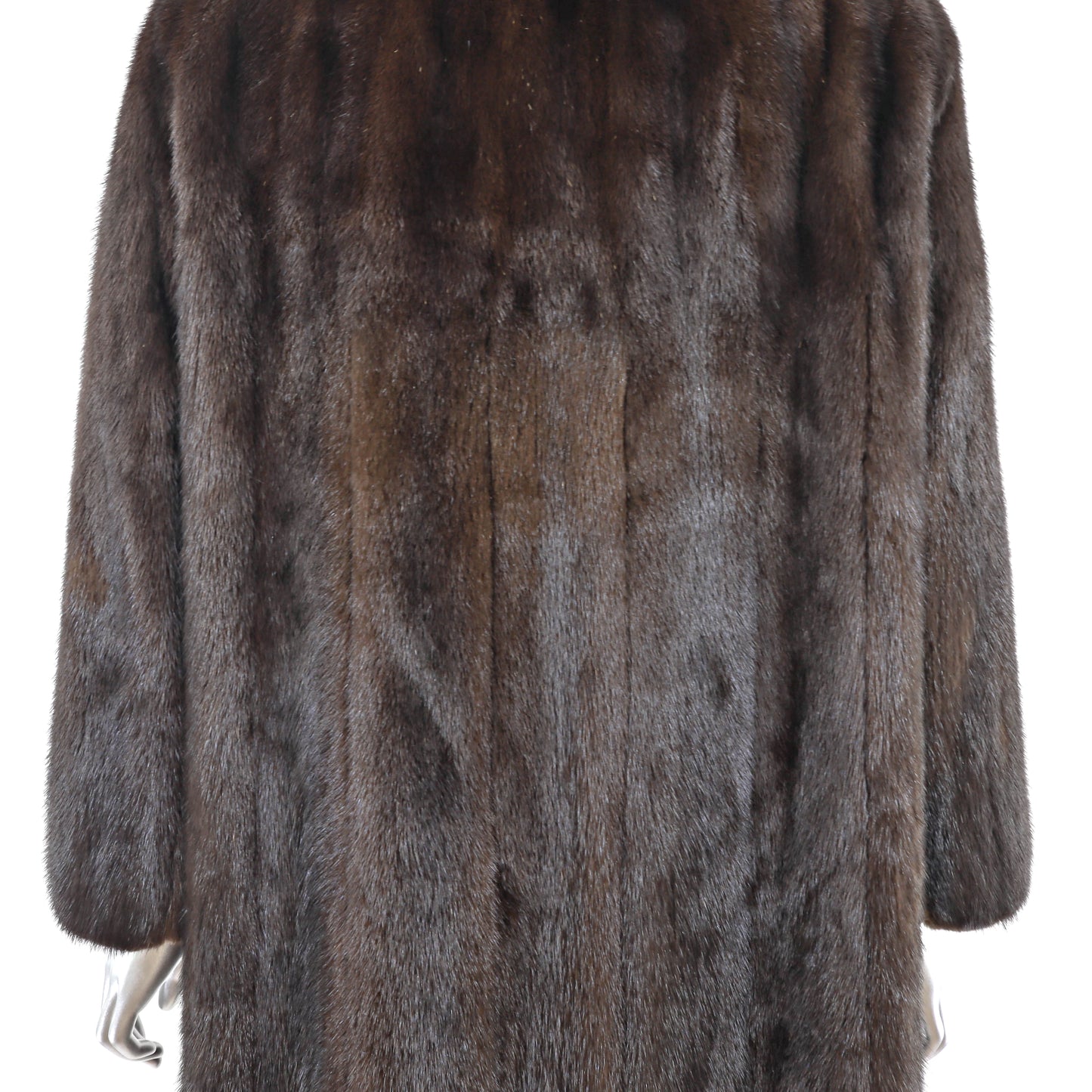 Brown Mink Jacket - Size XL